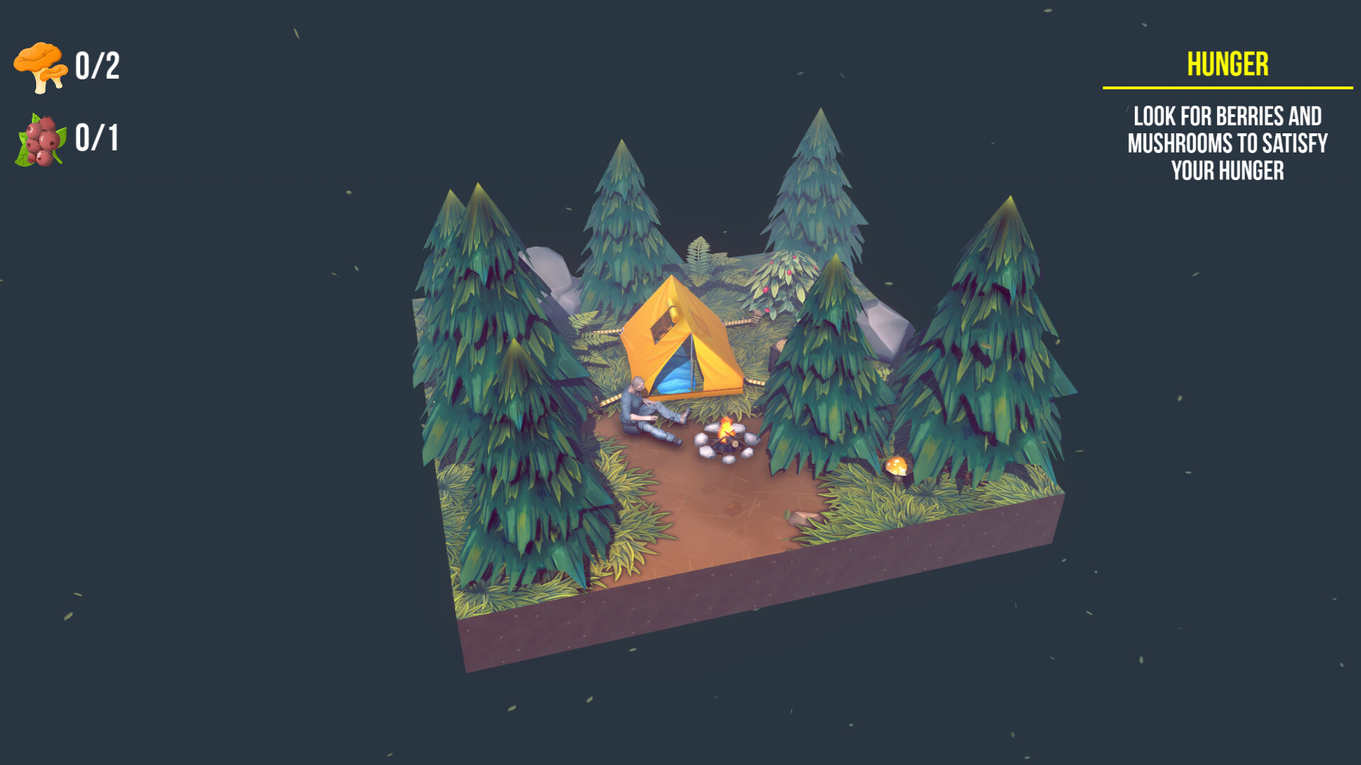 Survivor in the Forest