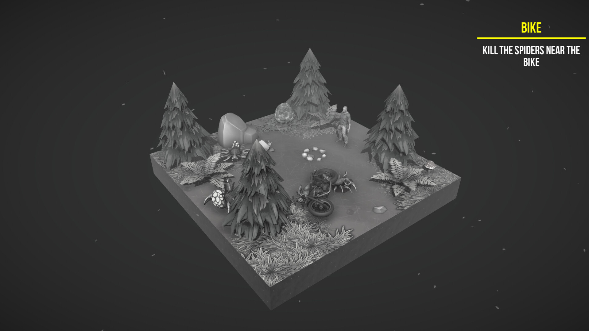 Survivor in the Forest