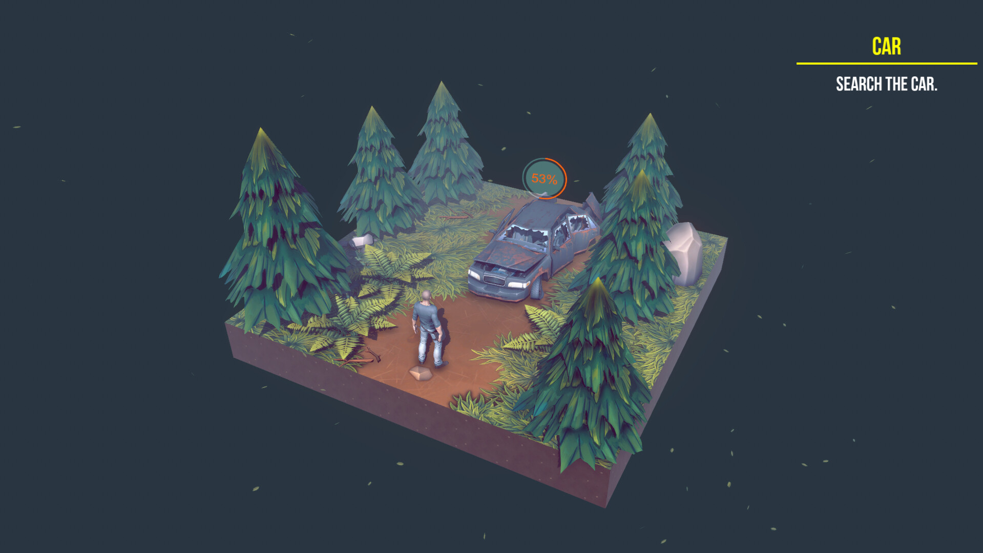 Survivor in the Forest