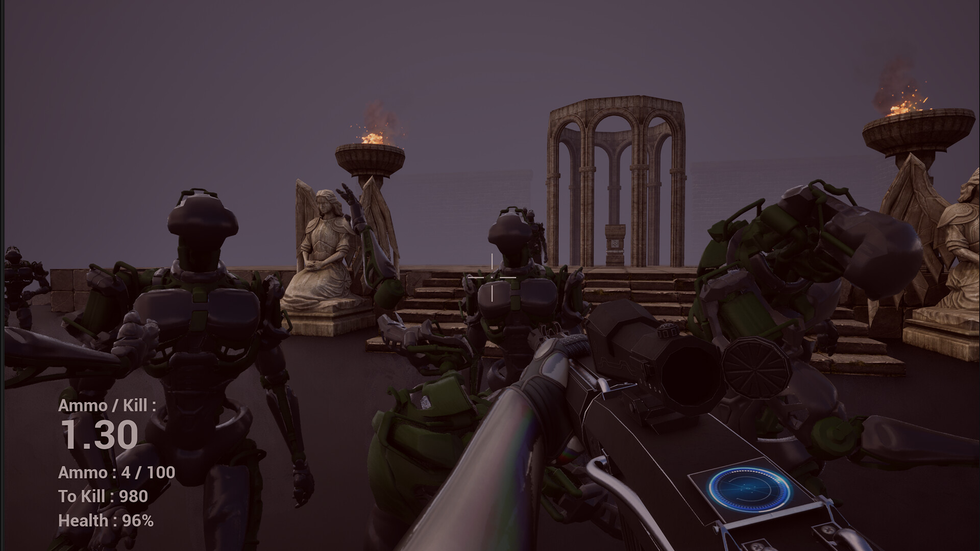 Alien Weapon Test Grounds