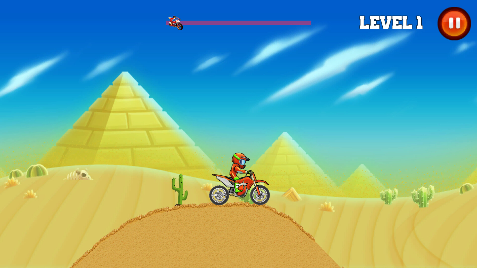 Crazy Bike Hill Racing