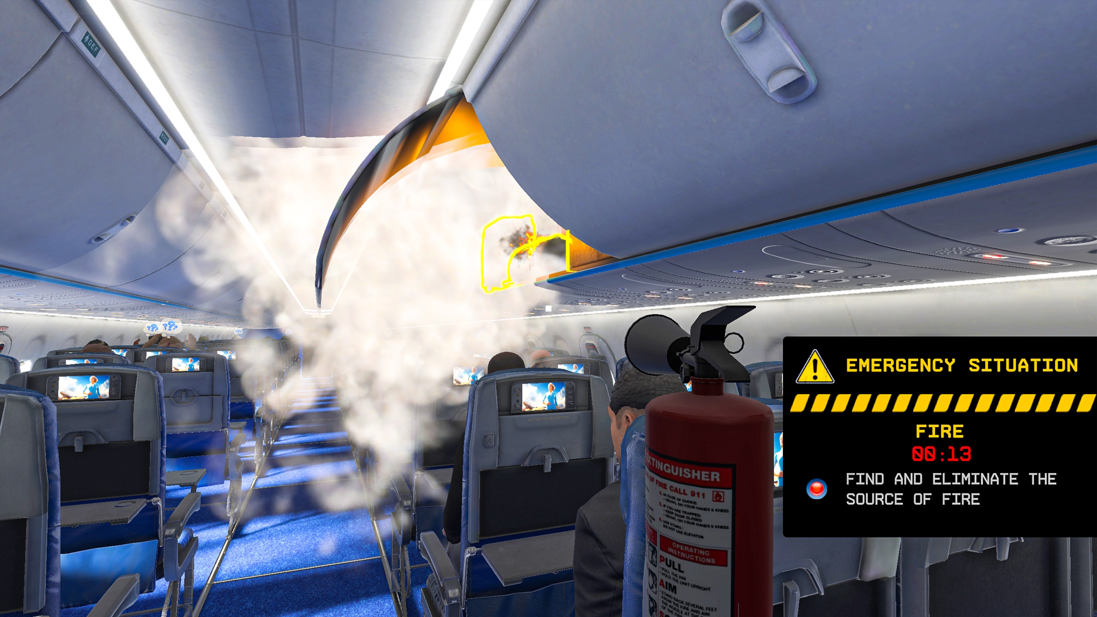 Flight Attendant Simulator: Onboard Tasks