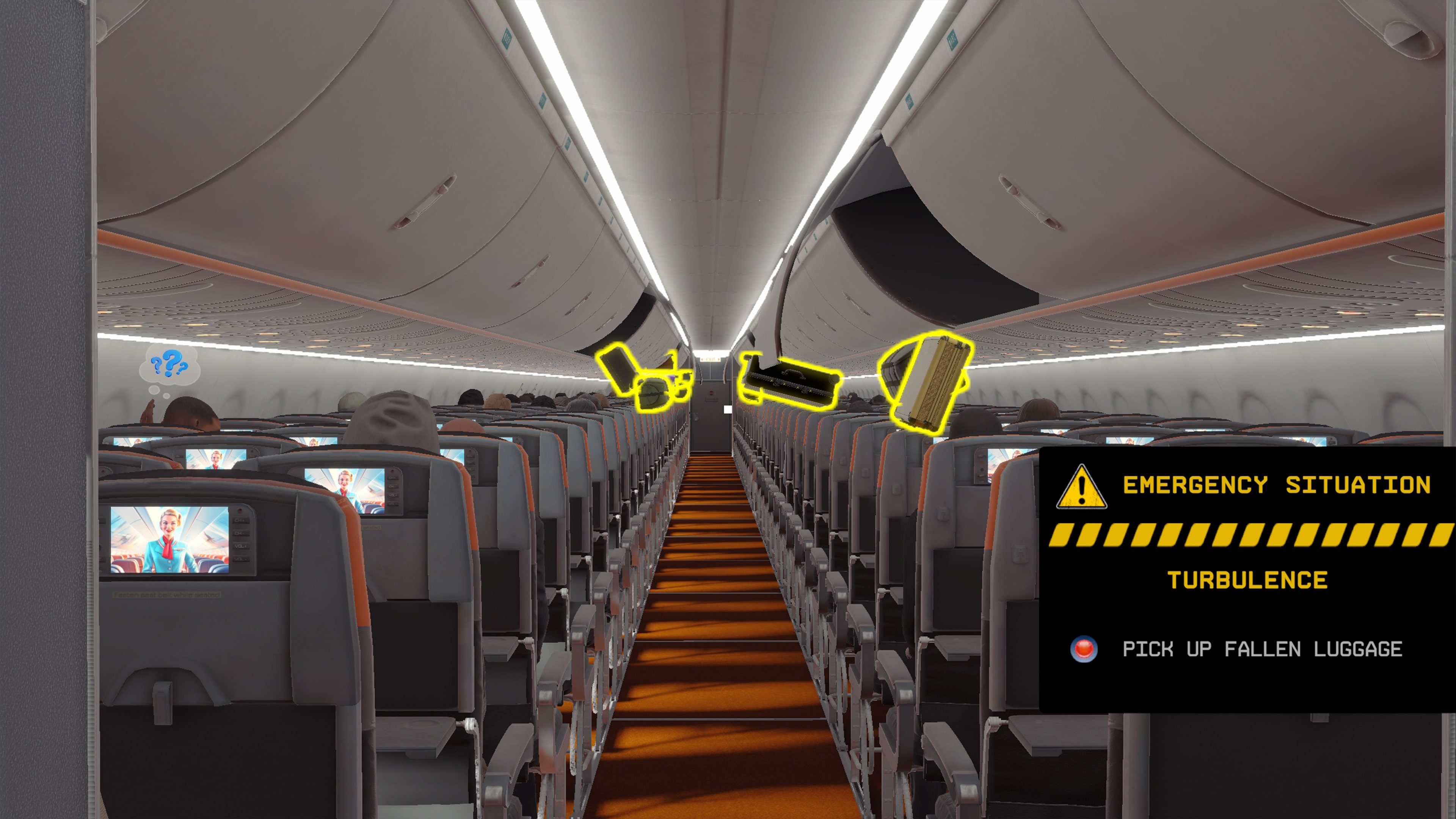 Flight Attendant Simulator: Onboard Tasks