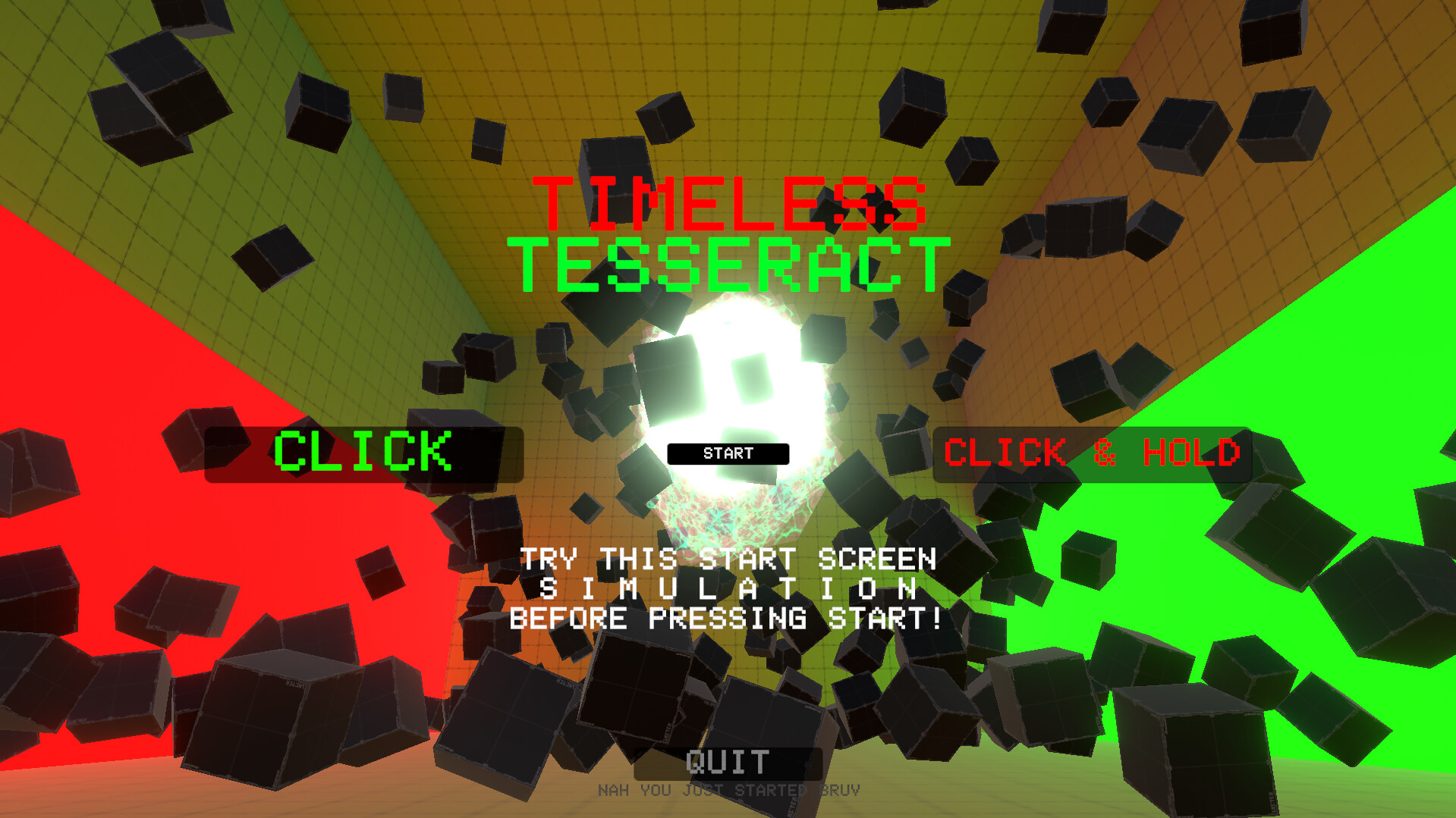 Timeless Tesseract