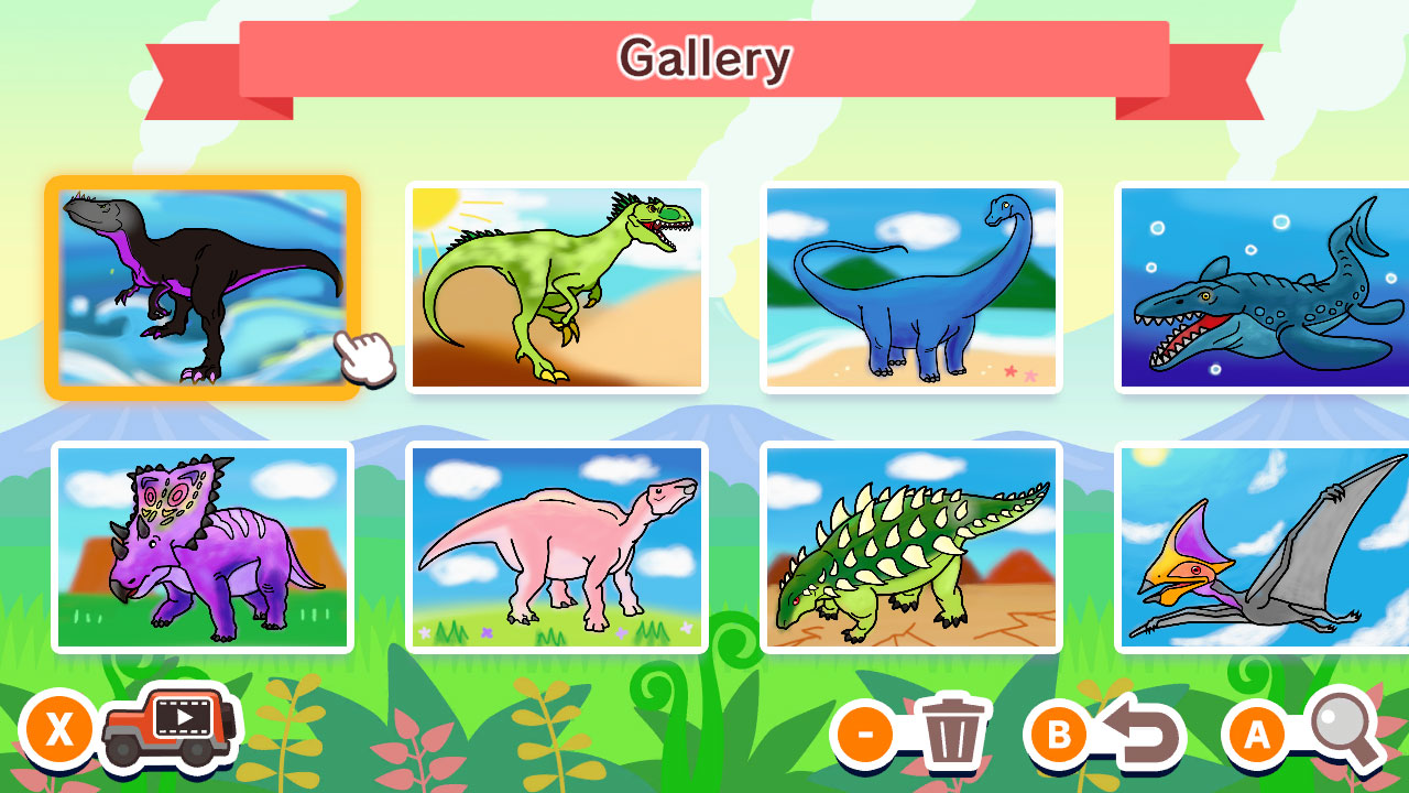 Coloring Book Series: Dinosaur Museum