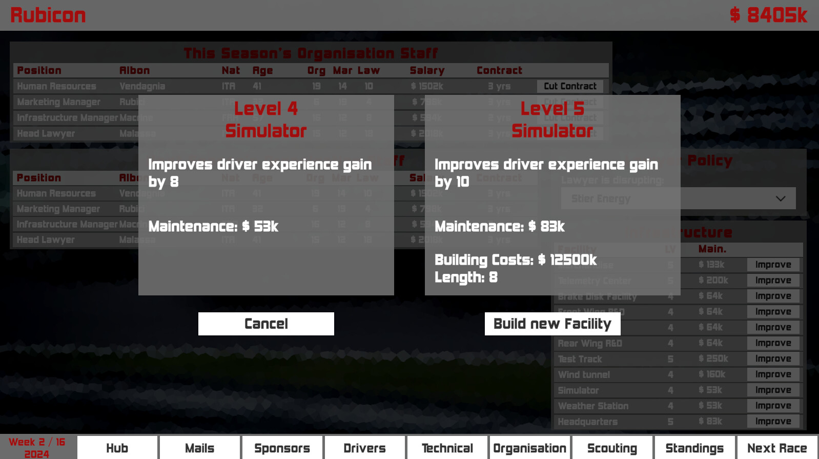 Formula Racing Manager
