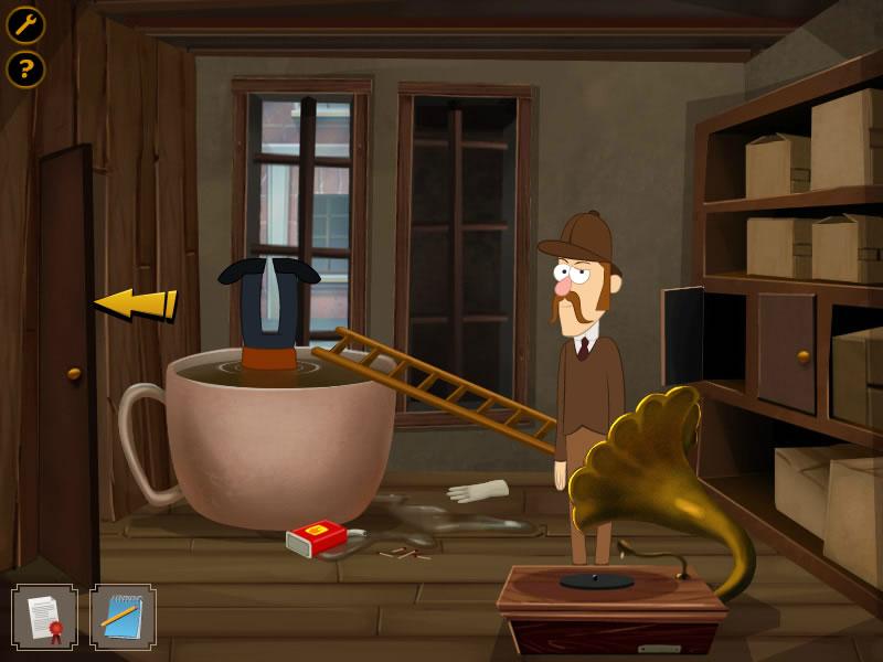 Sherlock Holmes: The Tea Shop Murder Mystery