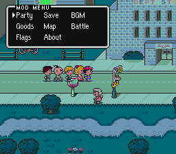 Earthbound Mod Menu