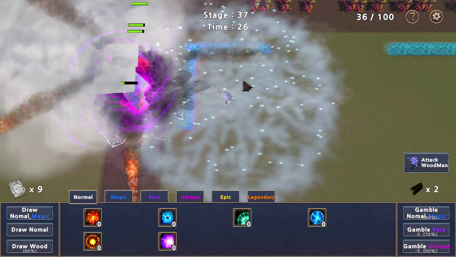 Skill Random Defense