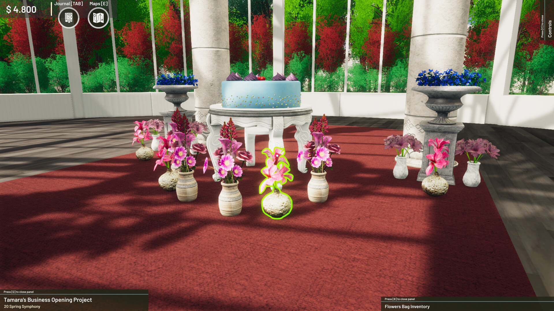 Florist Business Simulator