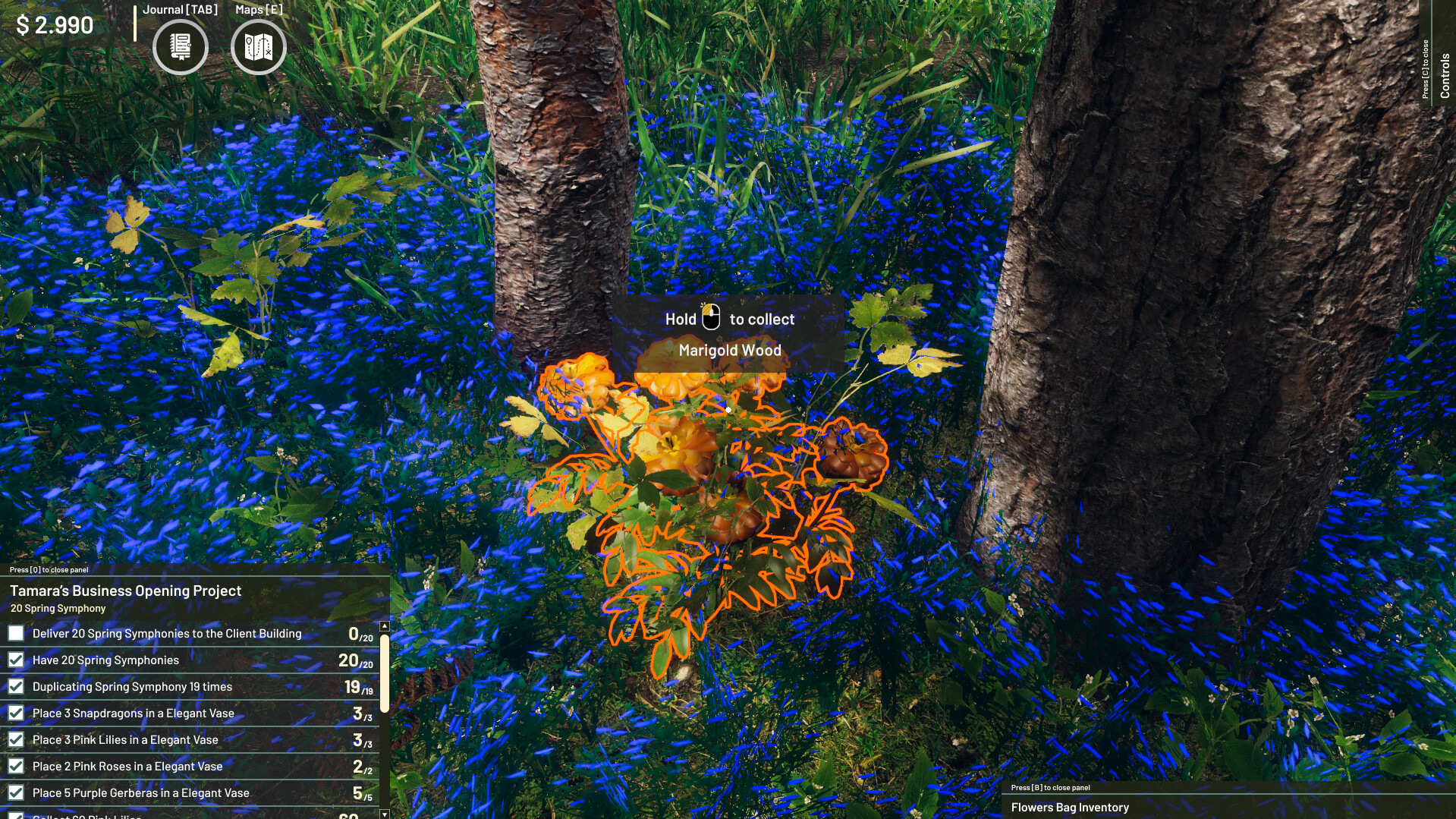 Florist Business Simulator