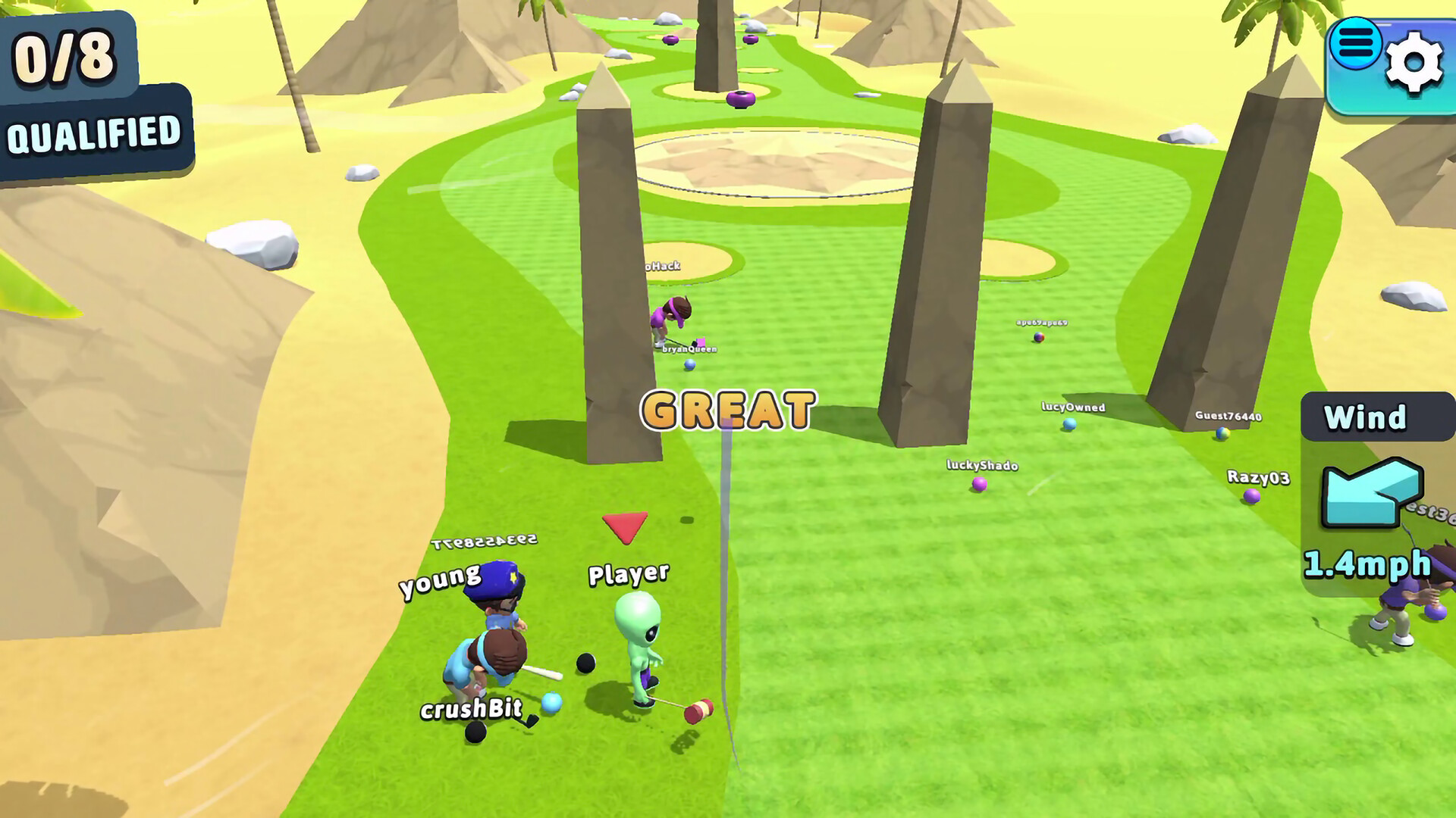 Golf Guys: Space