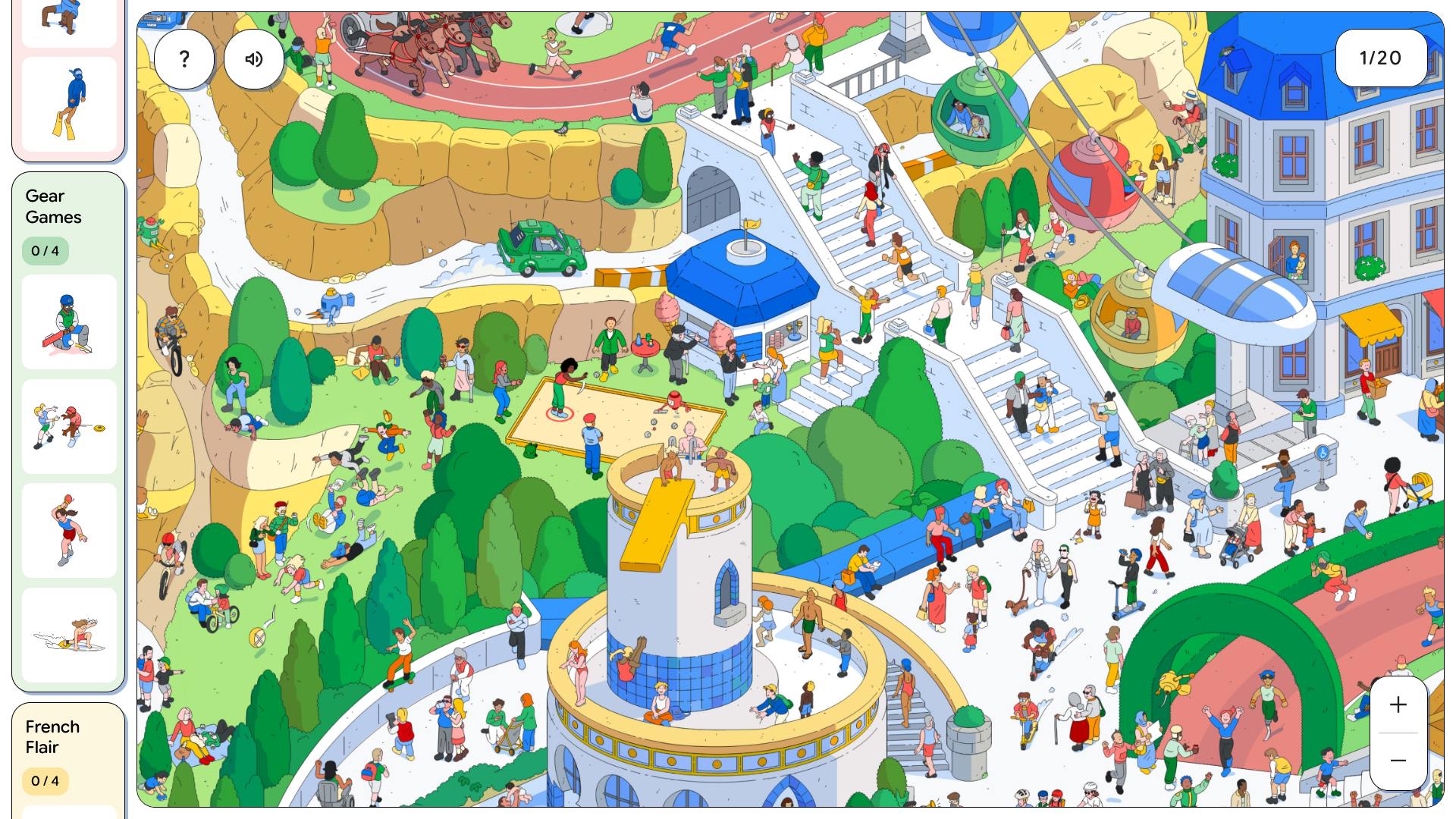 The Most Searched Playground: Paris 2024