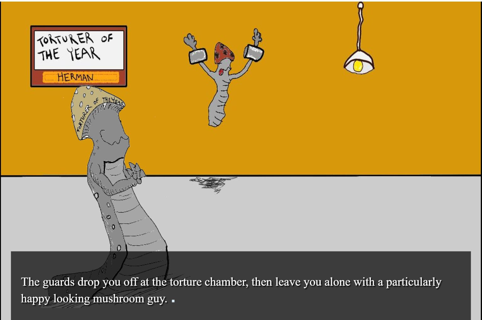 Invasion of the Mushroom Men of Planet Y!