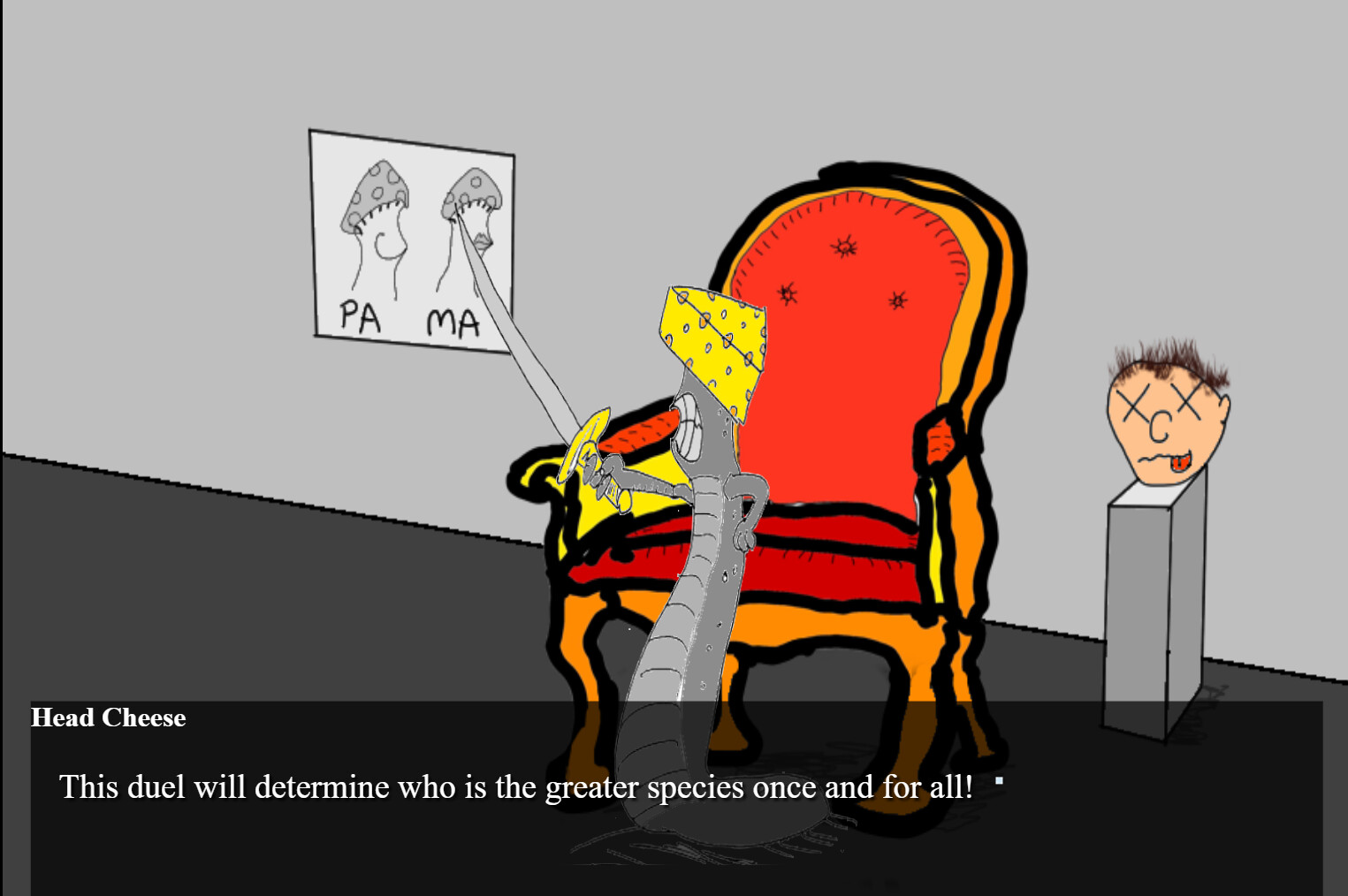 Invasion of the Mushroom Men of Planet Y!