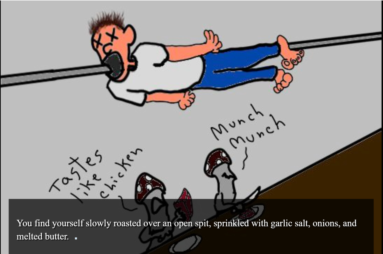 Invasion of the Mushroom Men of Planet Y!