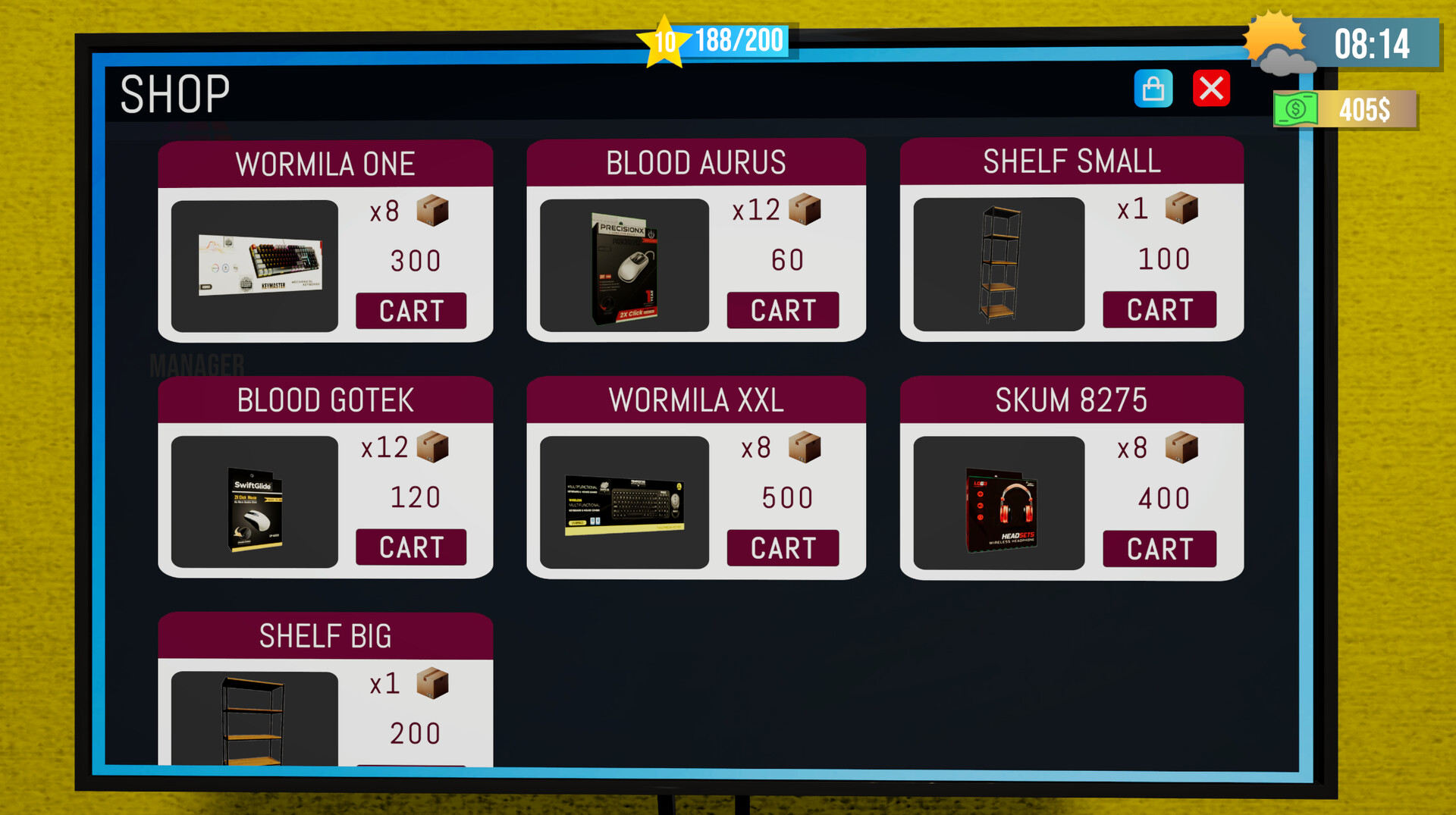 Tech Store Simulator