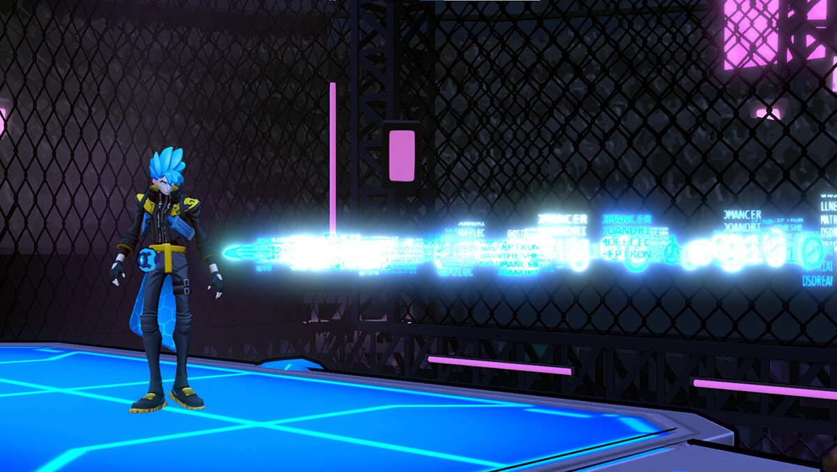 Rushdown Revolt: Neon Horizons Raymer