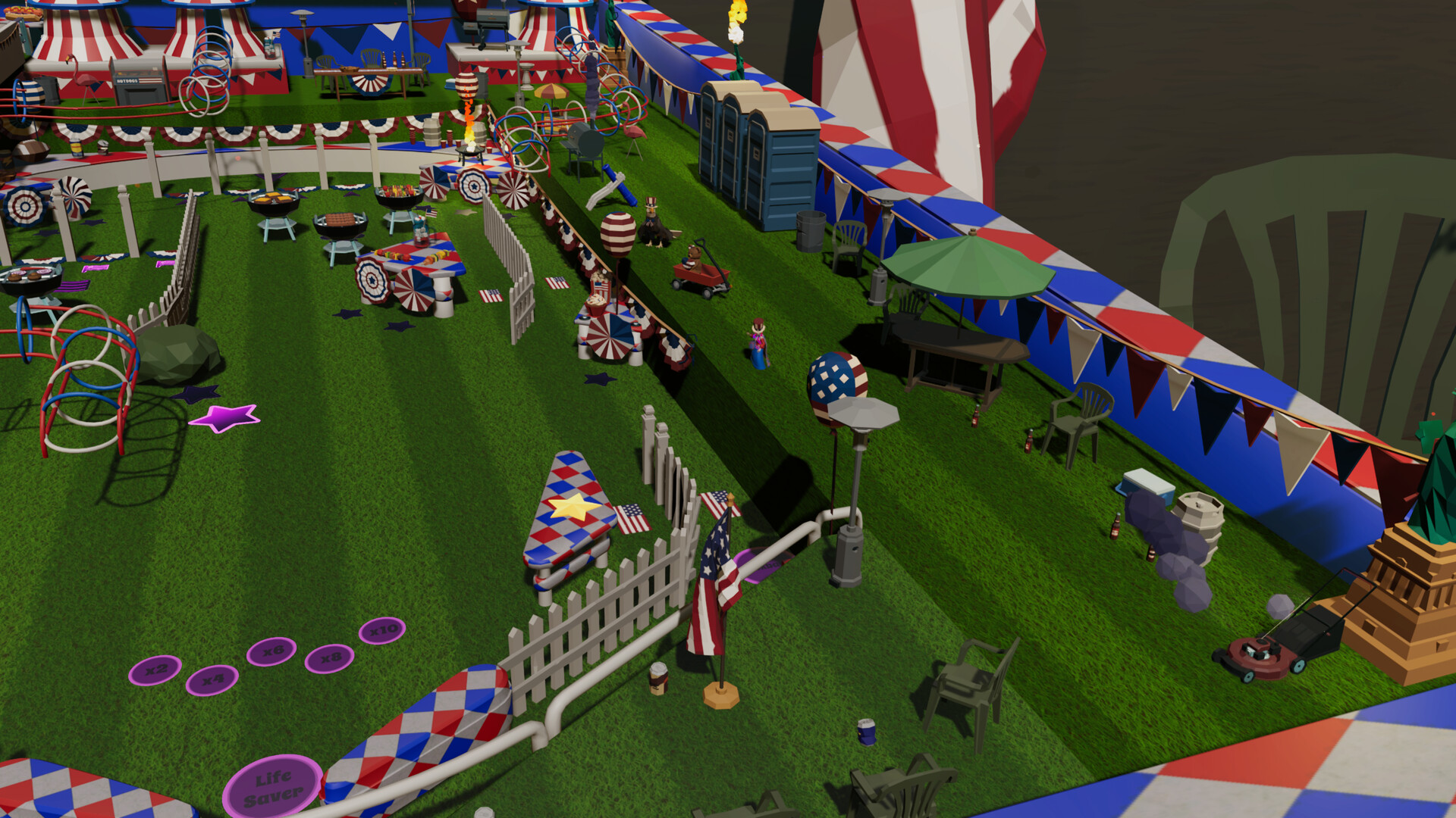 Roxy Raccoon’s Pinball Panic: American Anniversary