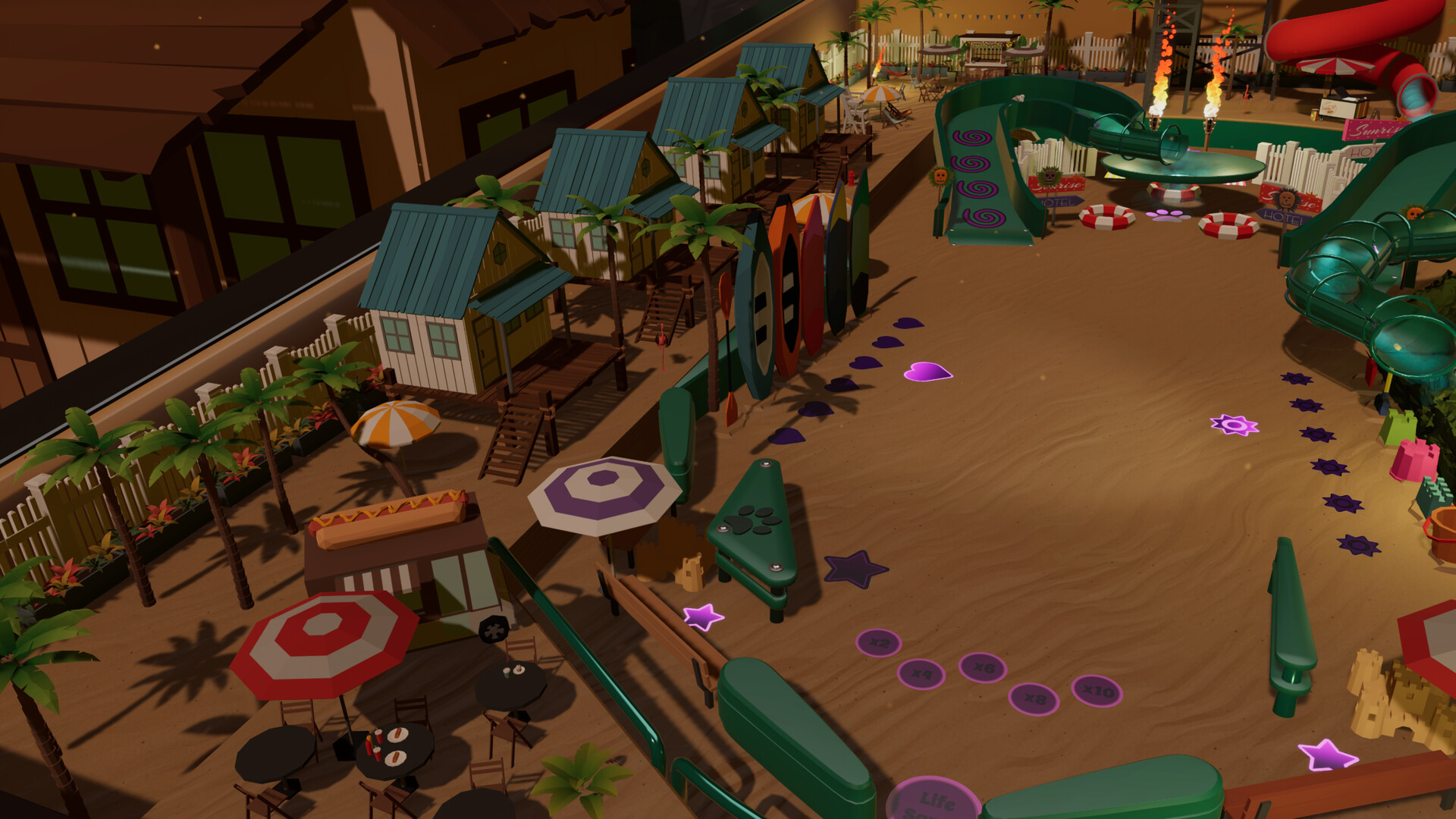 Roxy Raccoon’s Pinball Panic: Tropical Treats