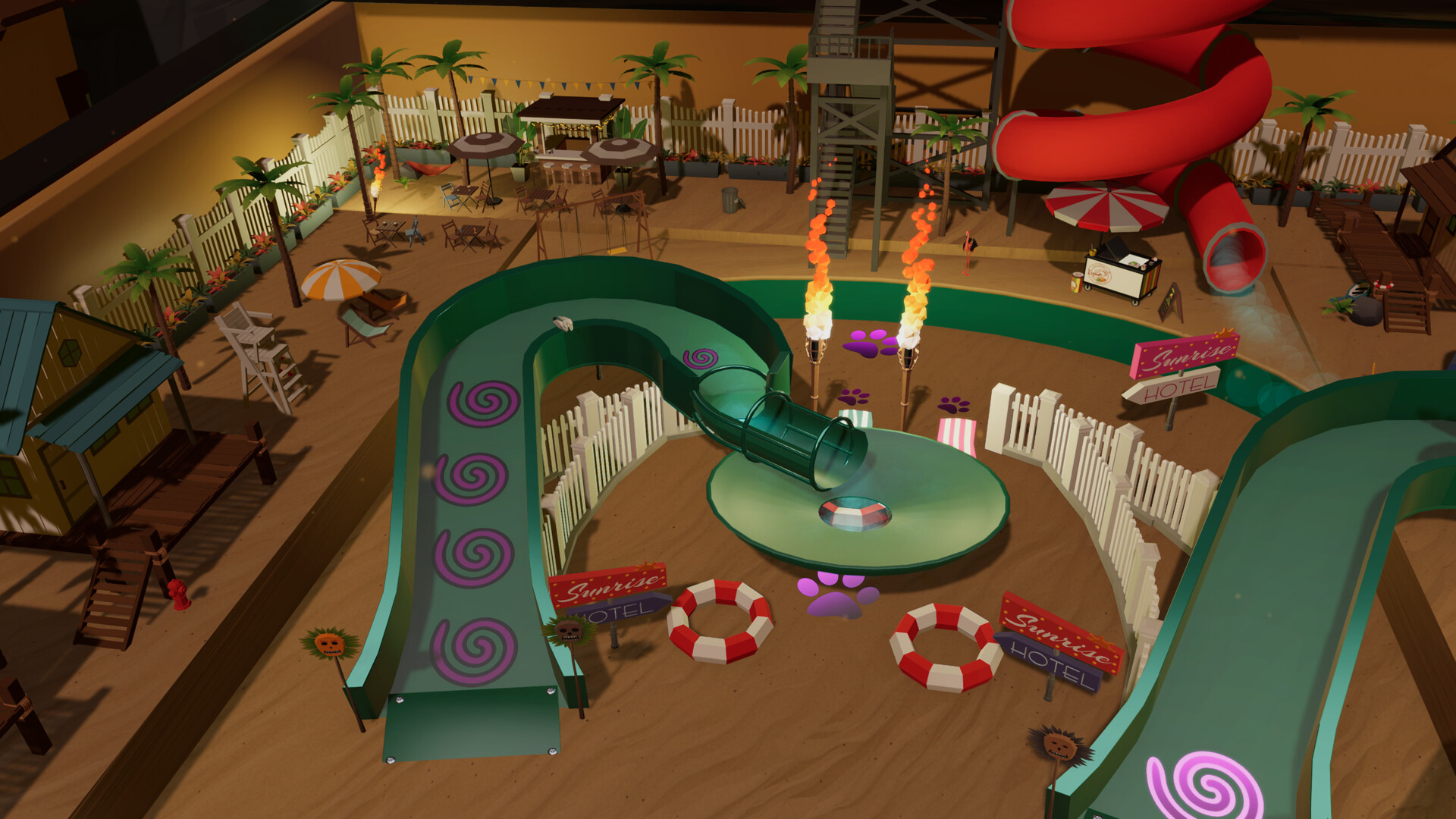 Roxy Raccoon’s Pinball Panic: Tropical Treats