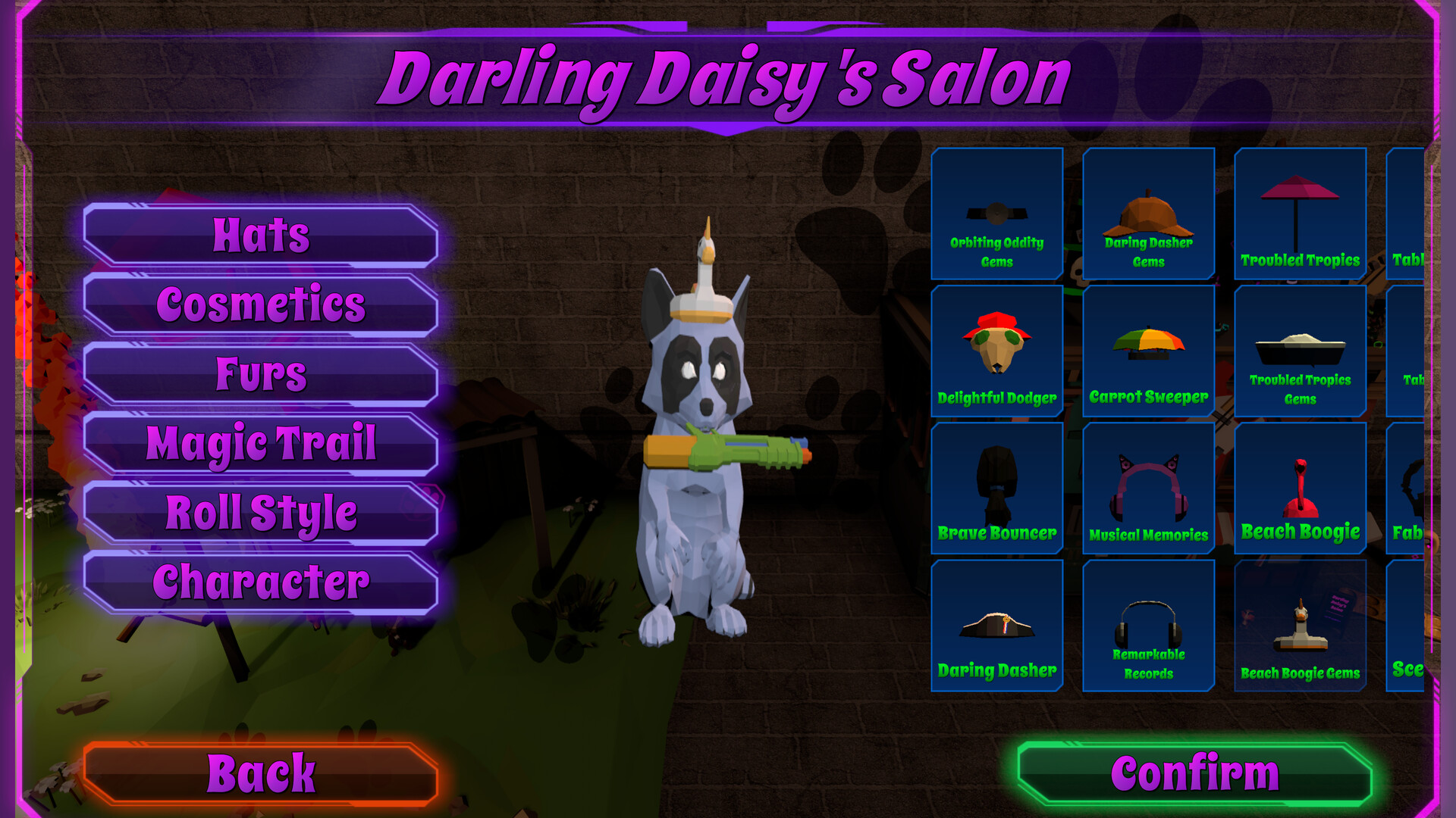 Roxy Raccoon’s Pinball Panic: Tropical Treats