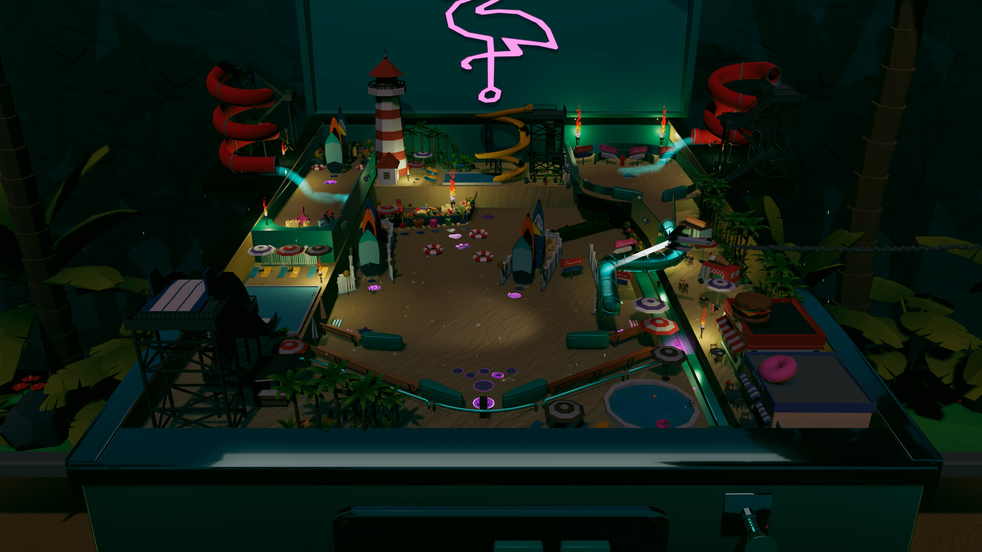 Roxy Raccoon’s Pinball Panic: Tropical Treats