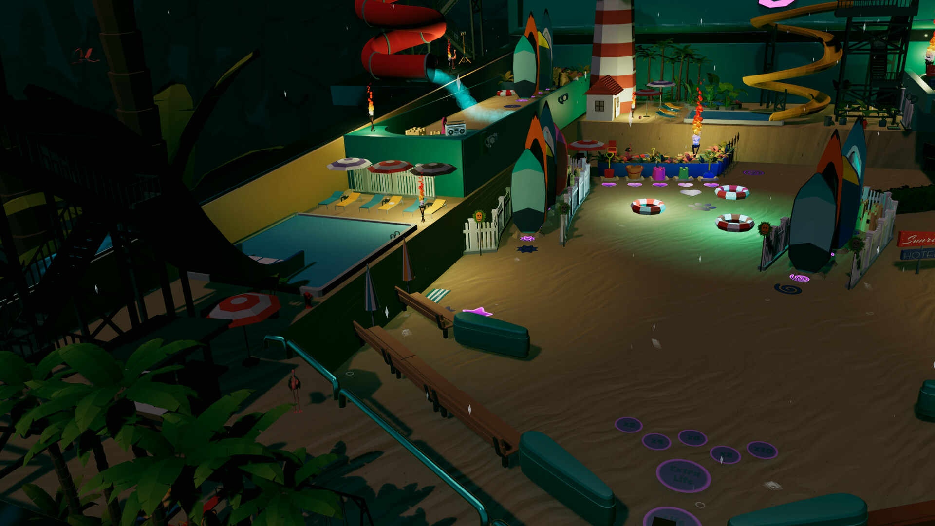 Roxy Raccoon’s Pinball Panic: Tropical Treats