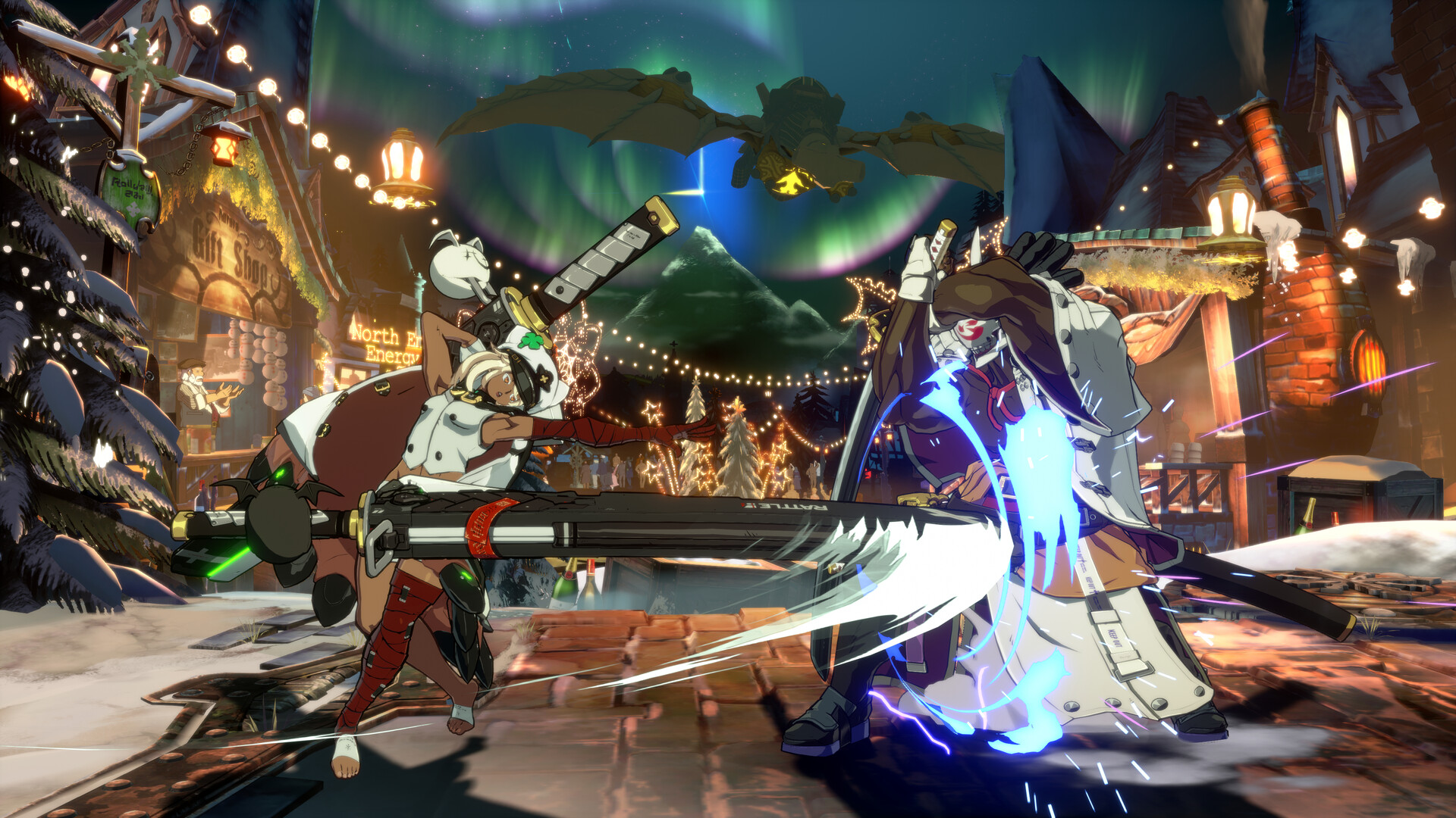 Guilty Gear: Strive – Additional Battle Stage: Amber Fest with Kind Neighbors