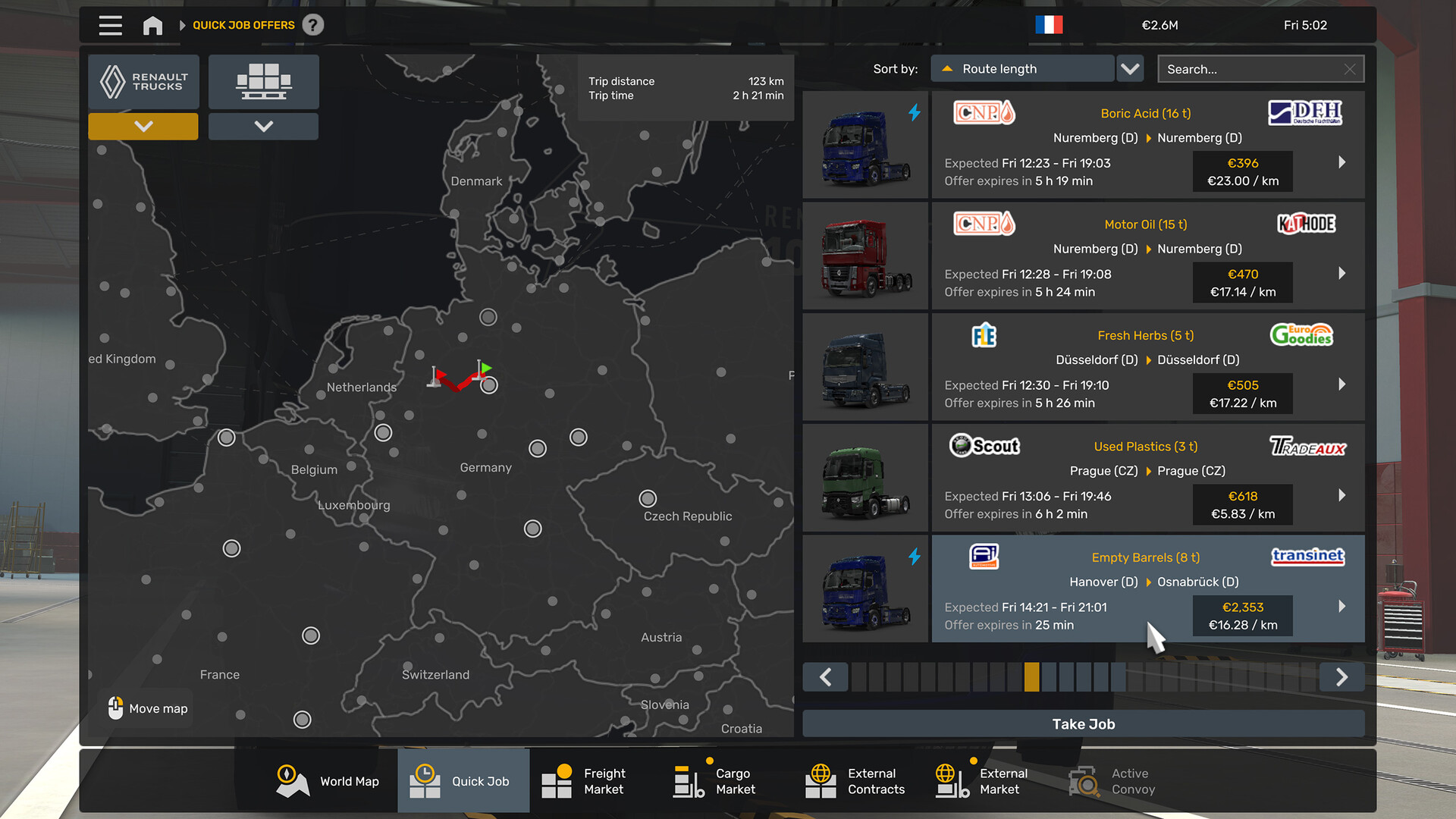 Euro Truck Simulator 2: Renault Trucks E-Tech T