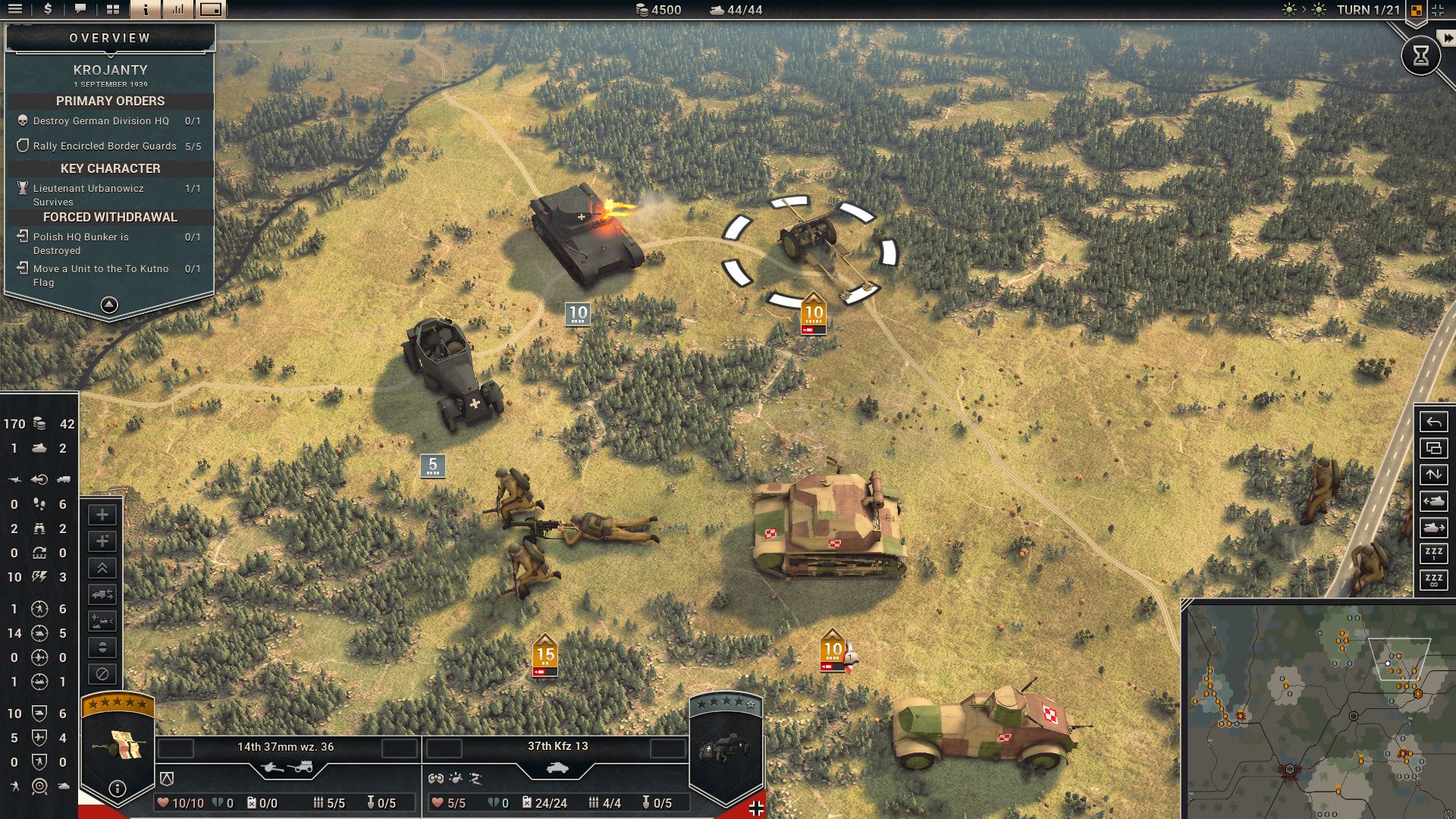 Panzer Corps 2: War Stories – Fall of Poland
