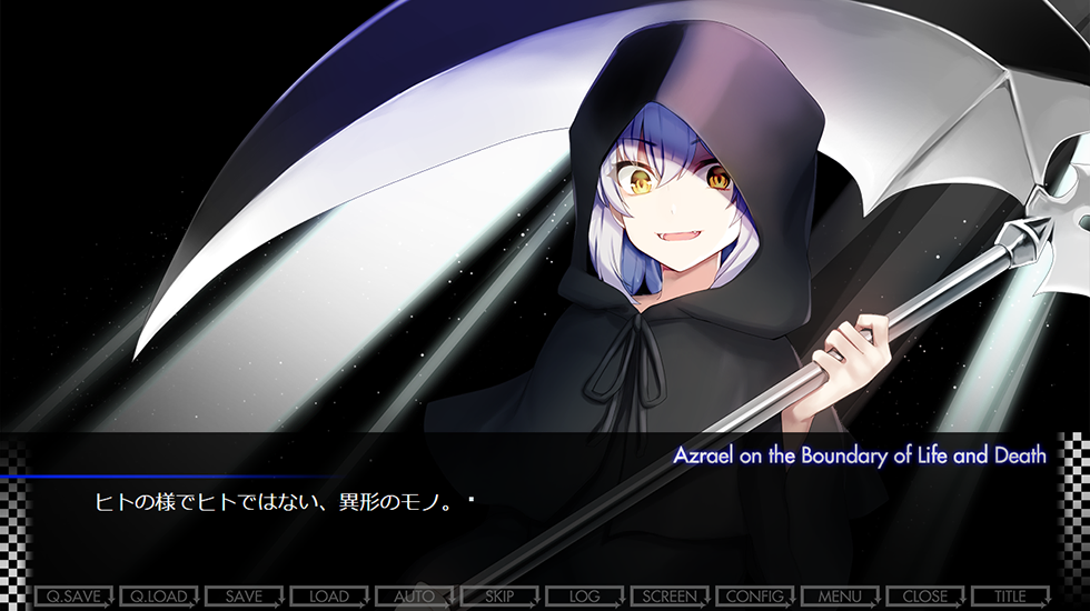 Azrael on the Boundary of Life or Death