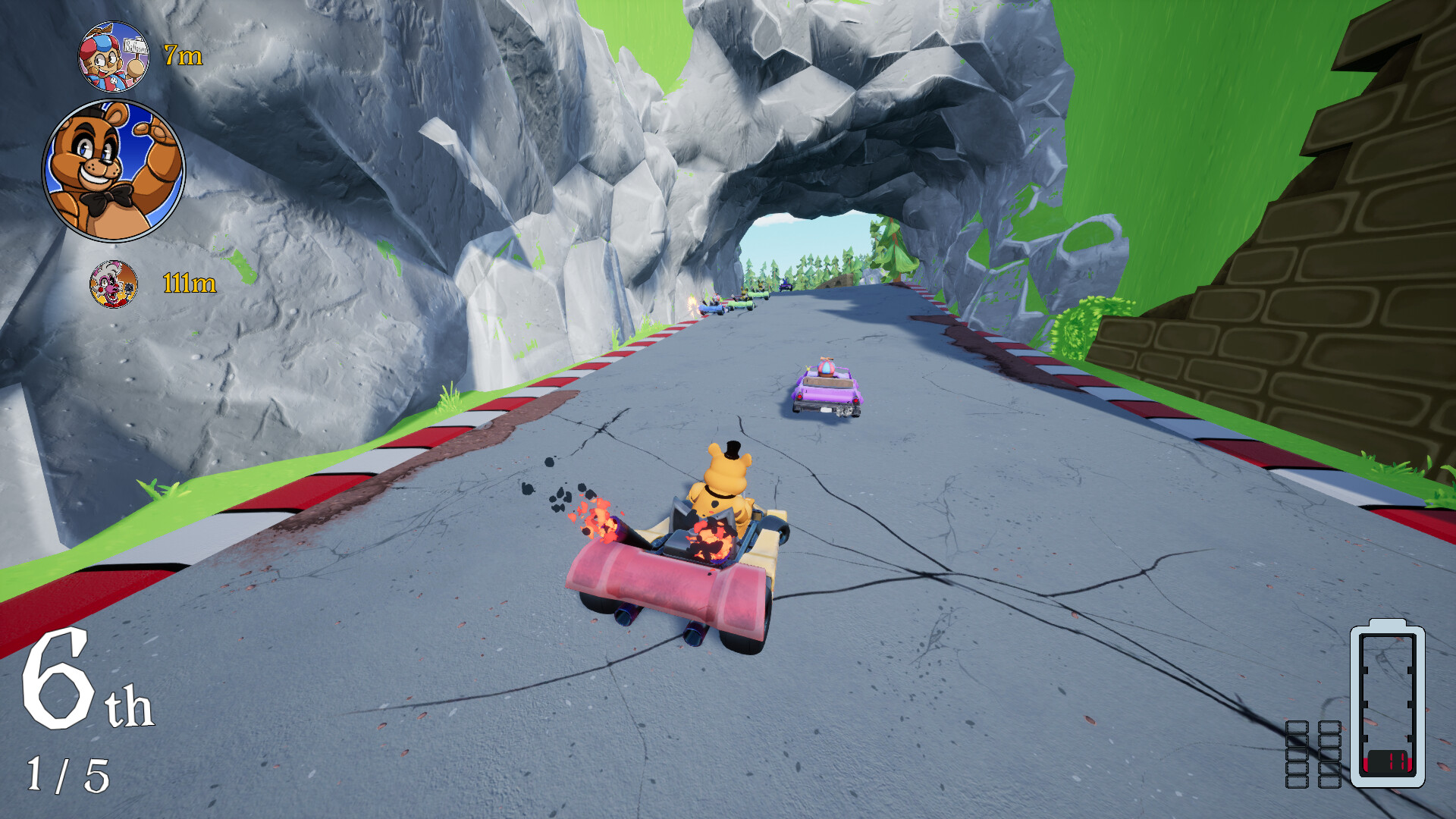 Five Laps at Freddy’s