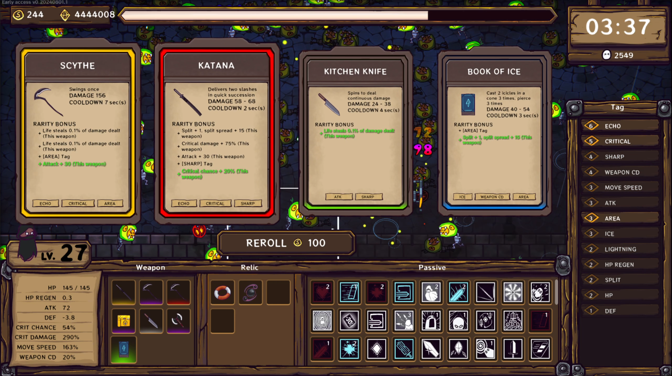 Sausage vs. Vegetable