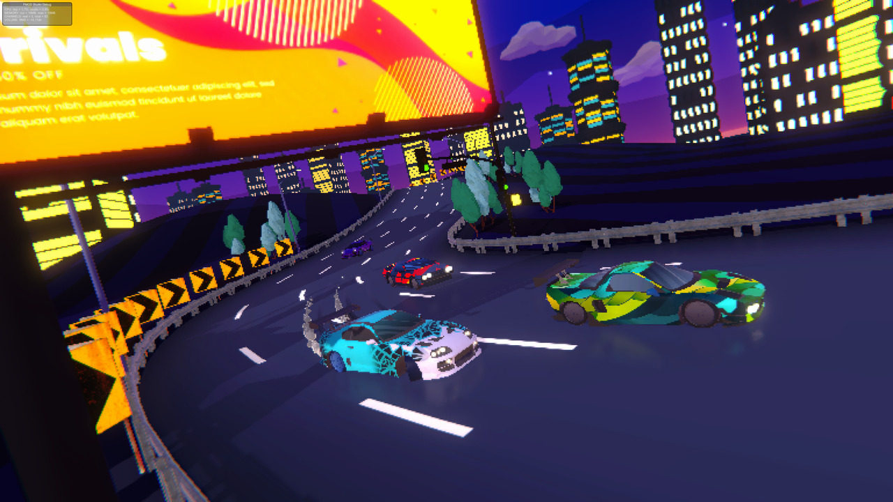 Pixel Retro Drift: Arcade Car Racing