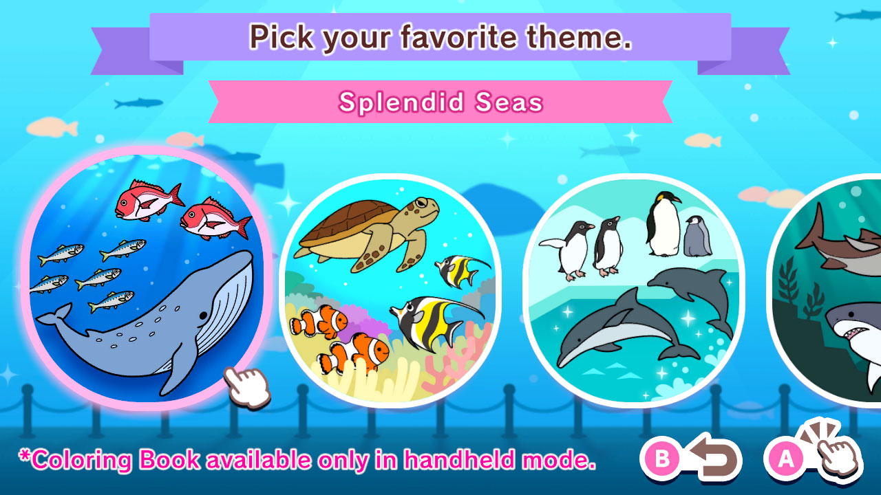 Coloring Book Series: Aquarium