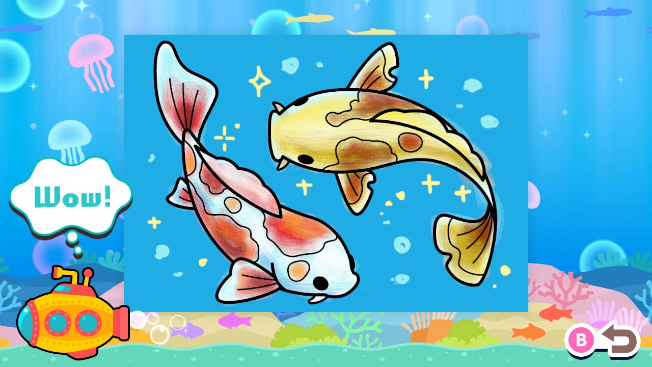 Coloring Book Series: Aquarium