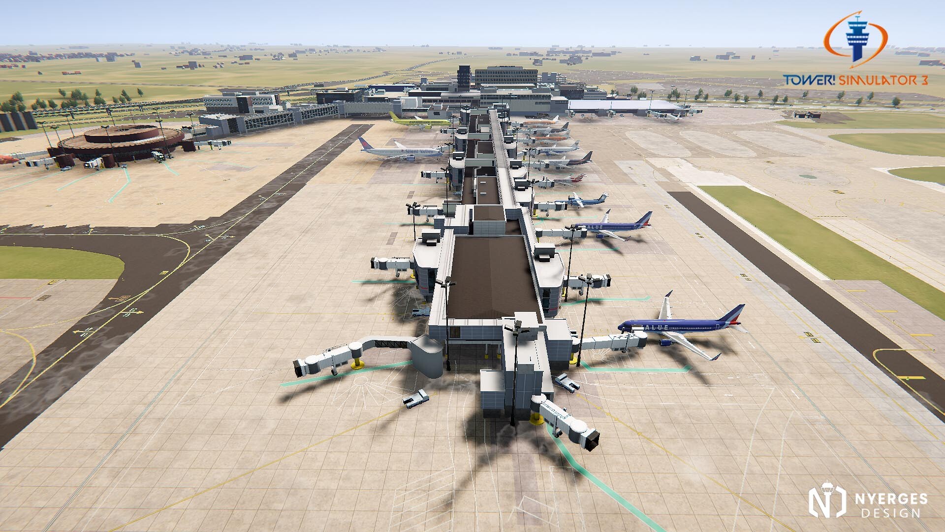 Tower! Simulator 3: EGKK Airport
