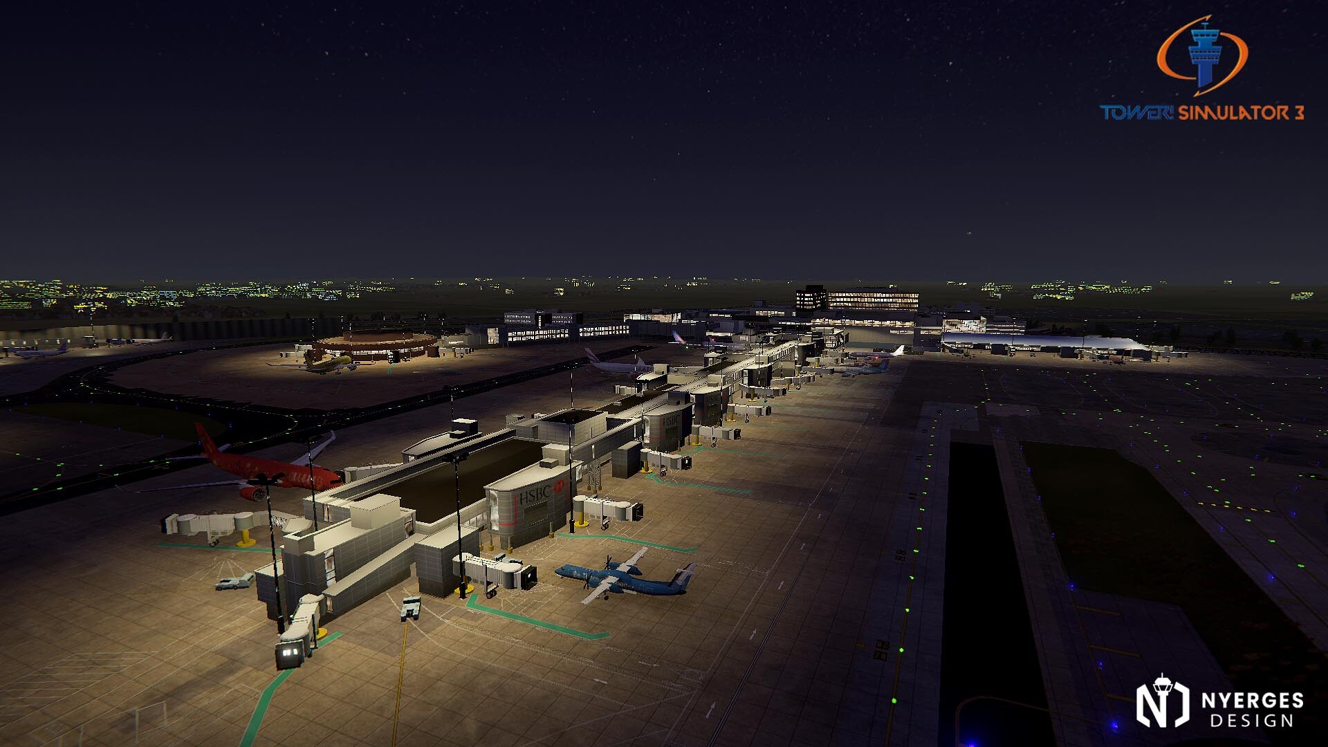 Tower! Simulator 3: EGKK Airport