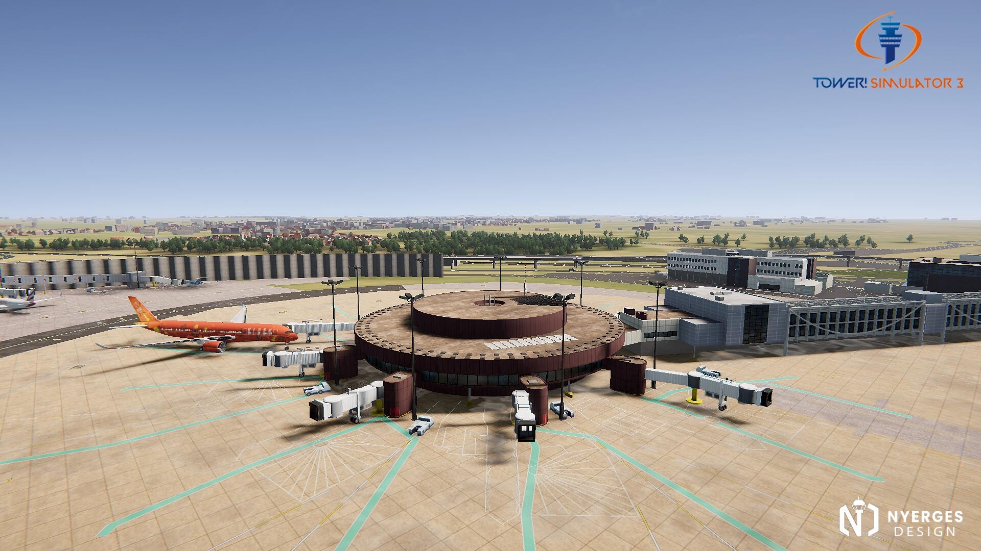 Tower! Simulator 3: EGKK Airport