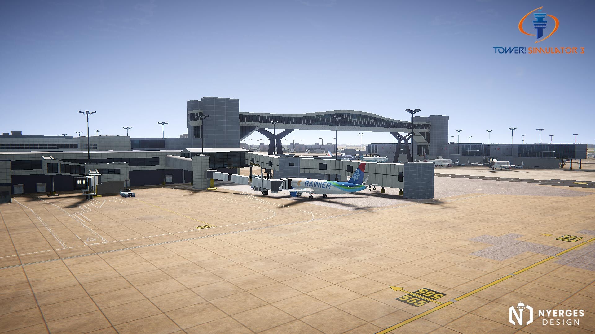 Tower! Simulator 3: EGKK Airport