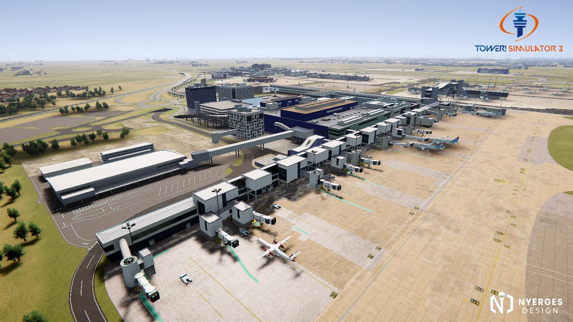 Tower! Simulator 3: EGKK Airport