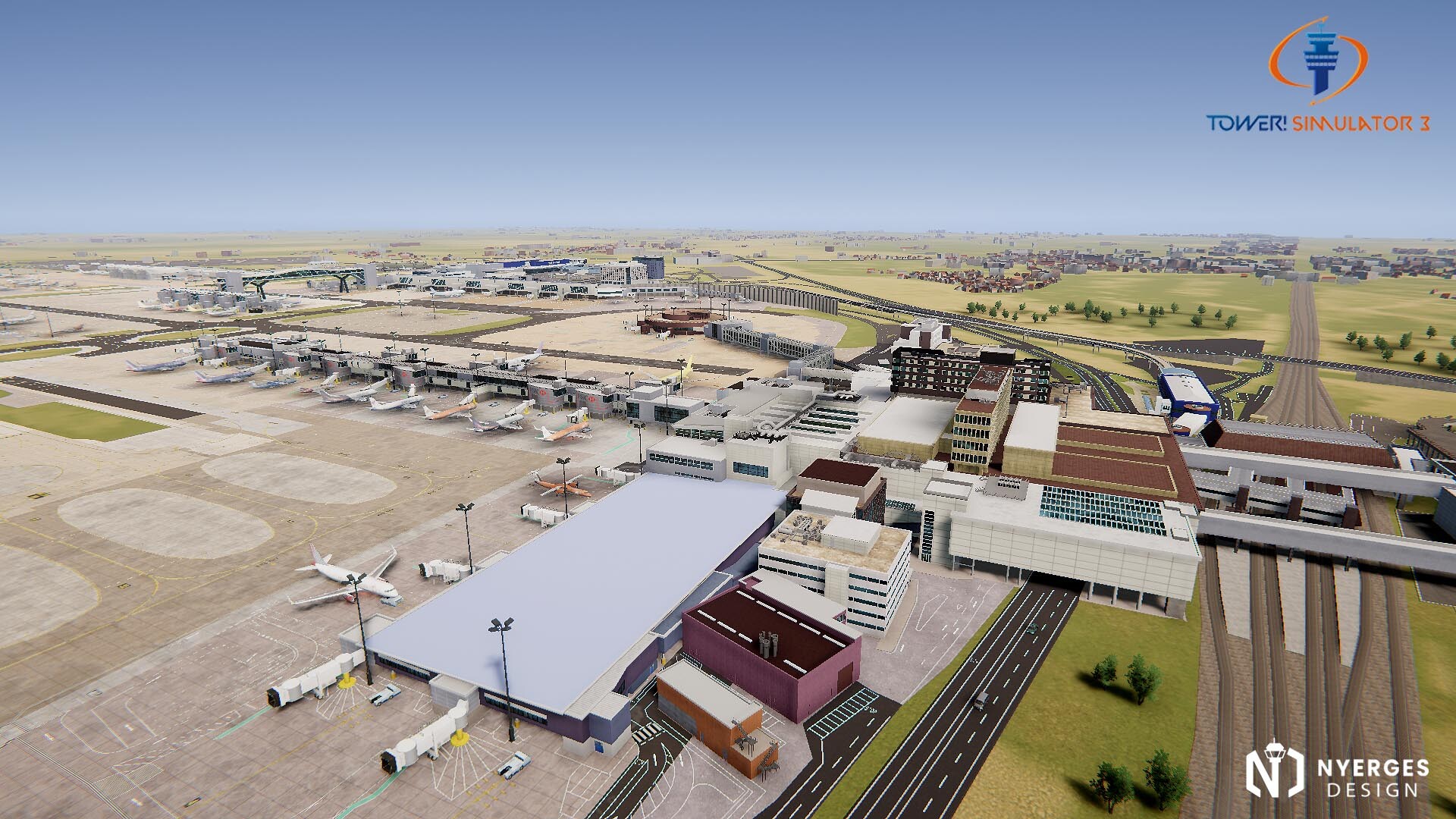 Tower! Simulator 3: EGKK Airport