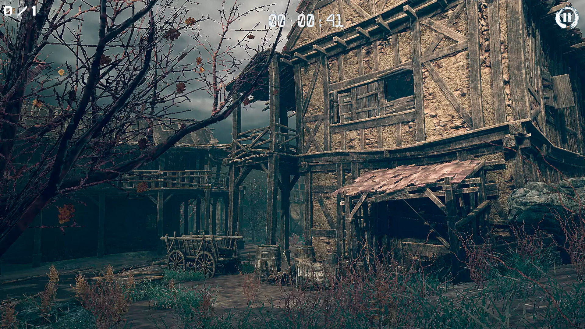 3D Puzzle: Deserted Village