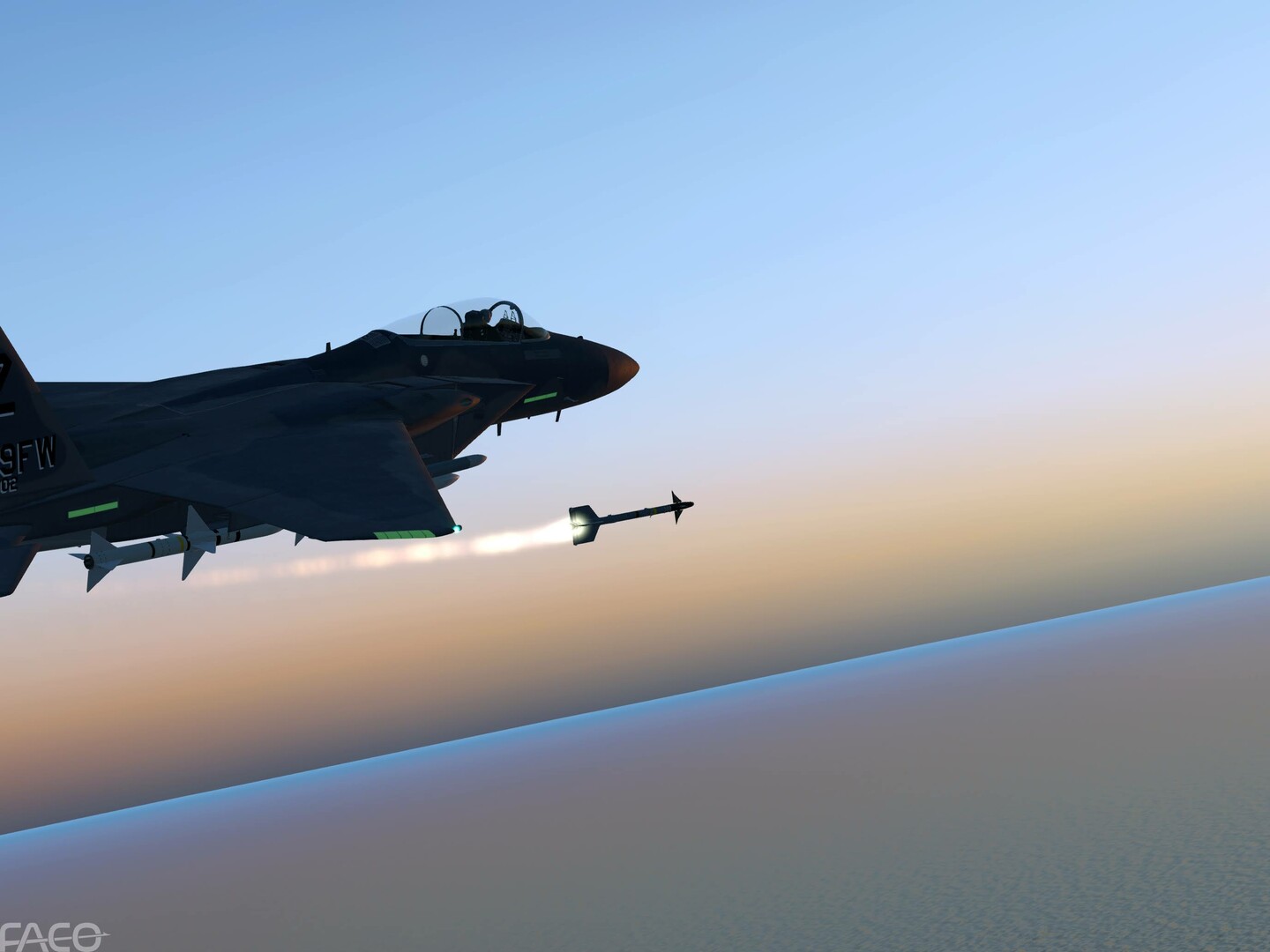 X-Plane 12: FACO Simulations – F-15C Eagle