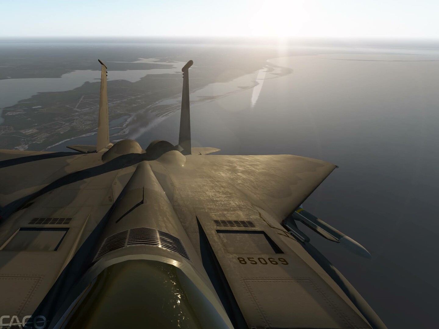 X-Plane 12: FACO Simulations – F-15C Eagle