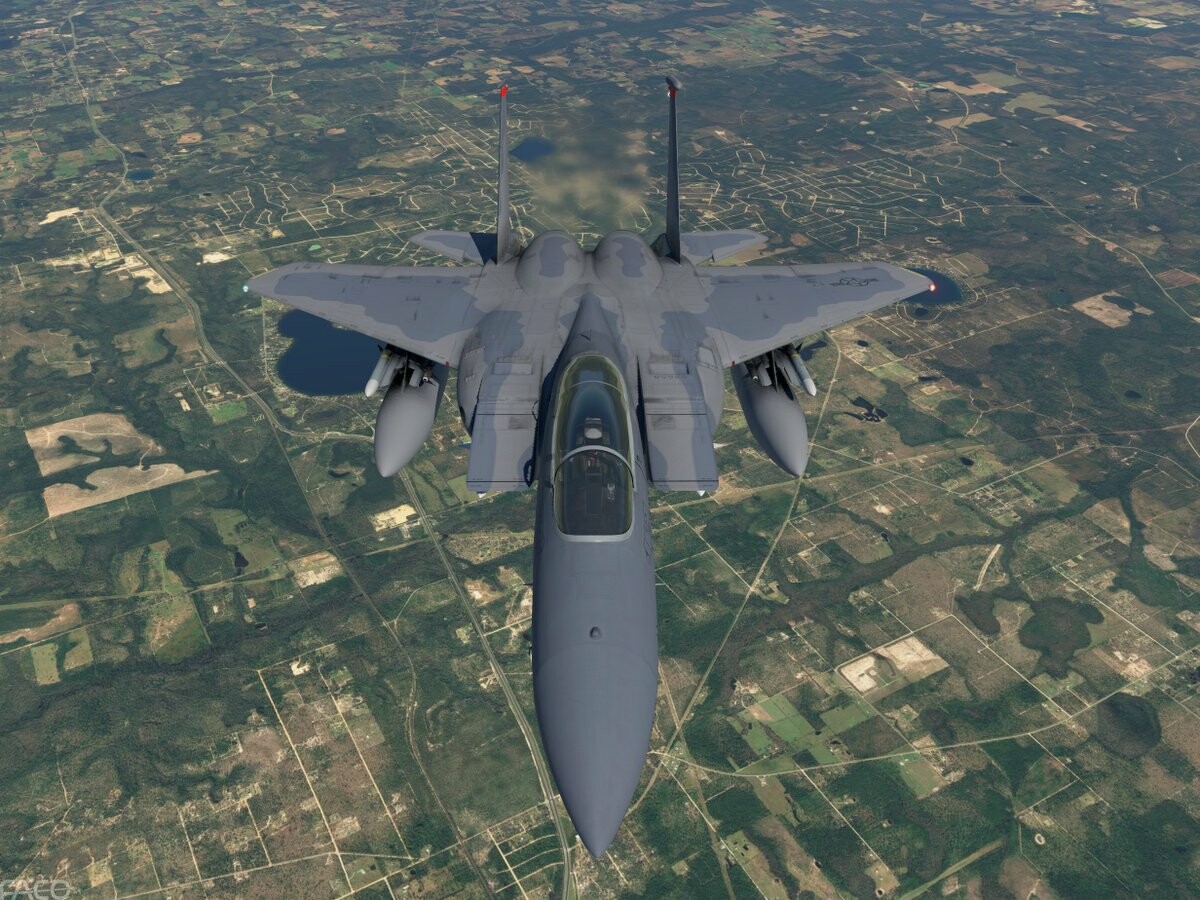 X-Plane 12: FACO Simulations – F-15C Eagle