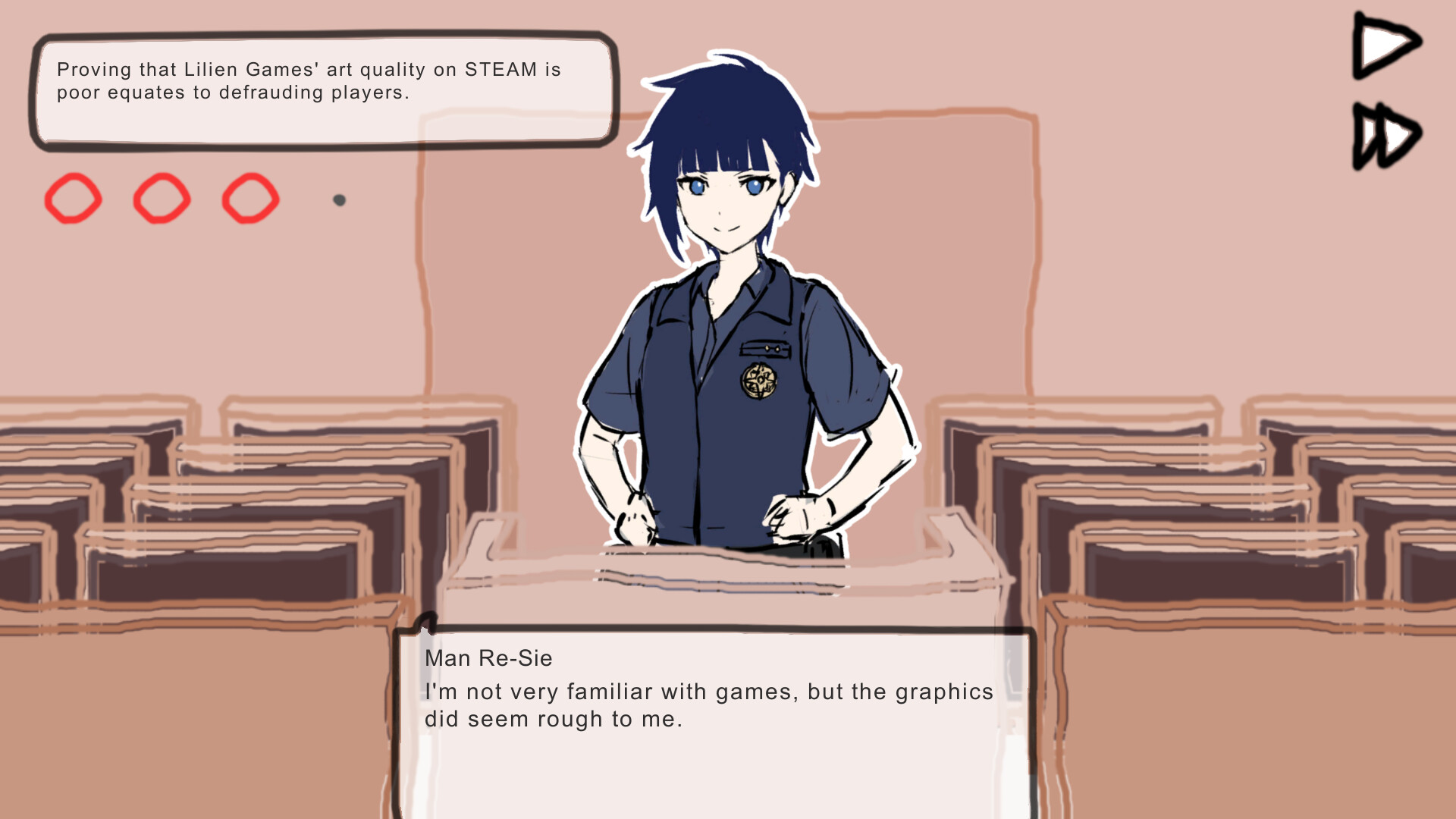 Who is the Defendant: Deliberately Rough