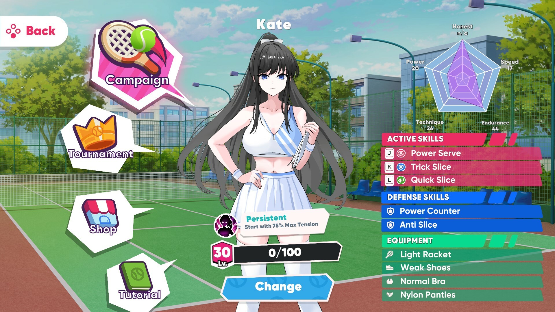 Academy Love Saga: Tennis Angels