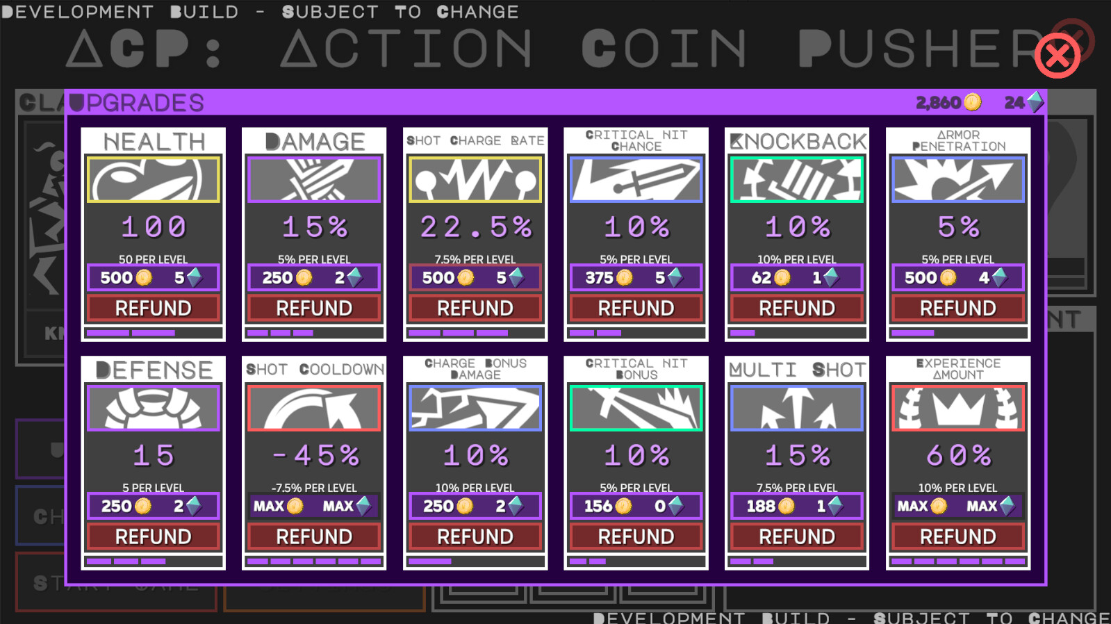 ACP: Action Coin Pusher